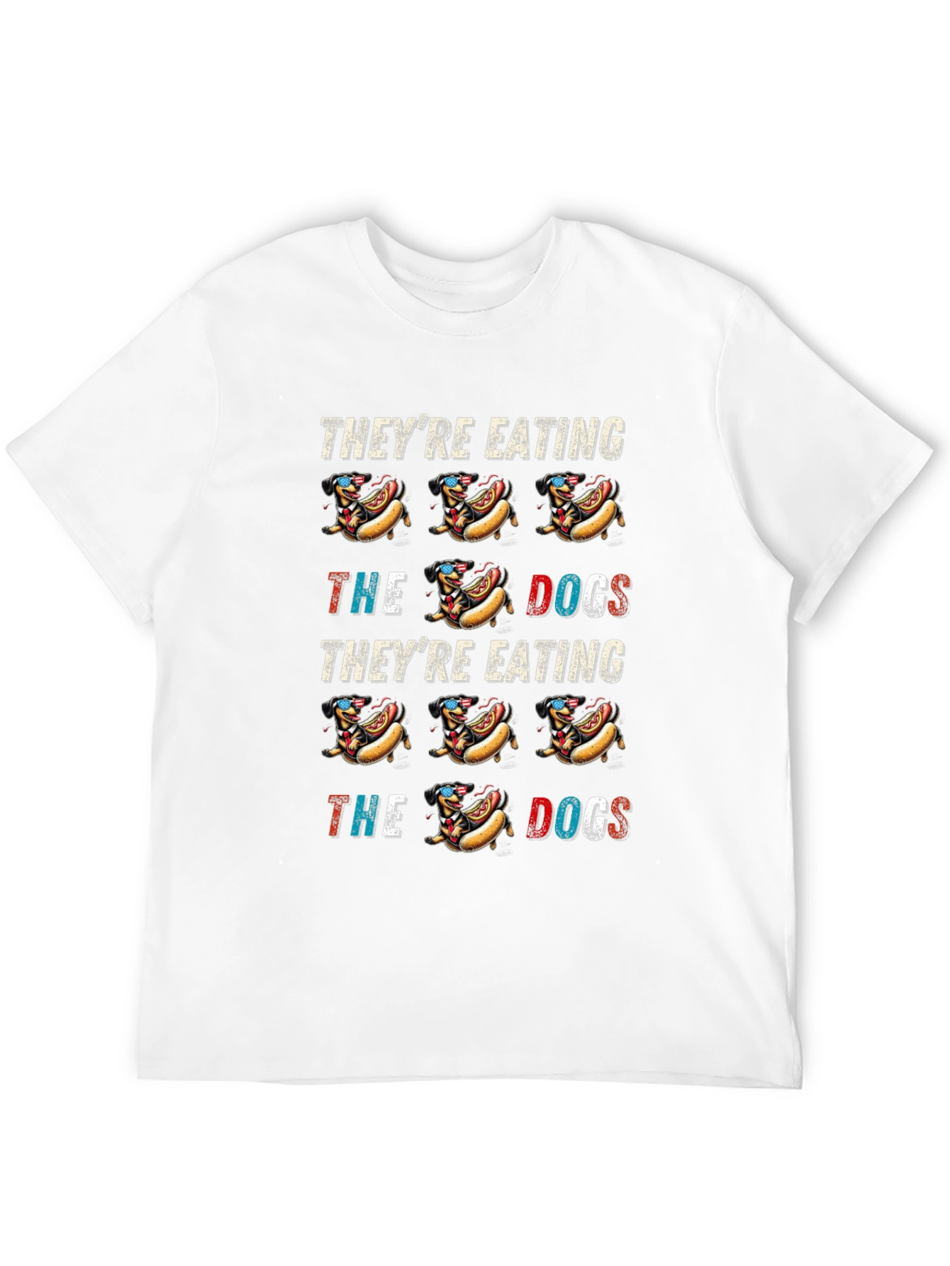 Theyre Eating the Dogs Hot Dog T-Shirt