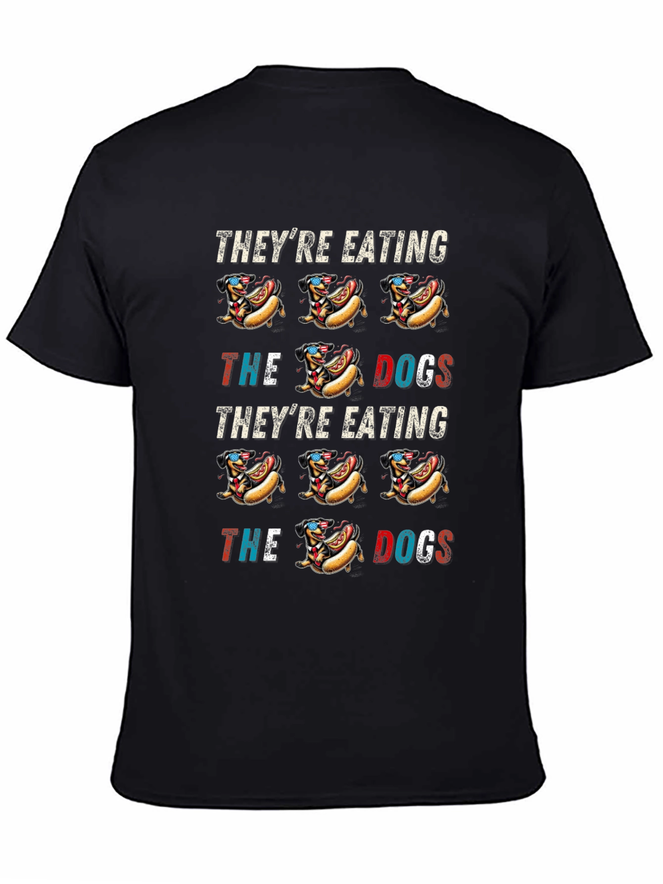 Theyre Eating the Dogs Hot Dog T-Shirt