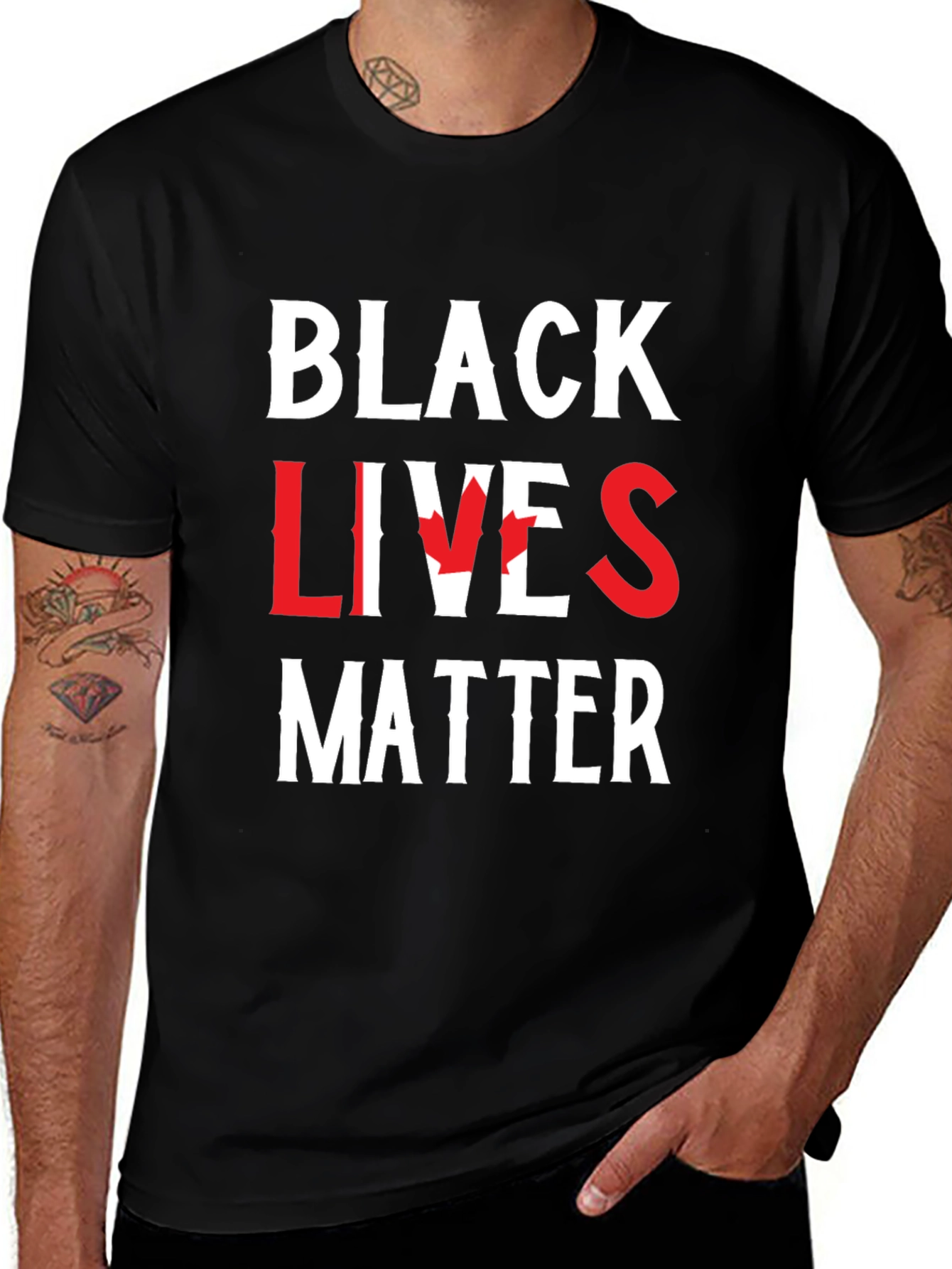 Black Lives Matter Canada T-Shirt