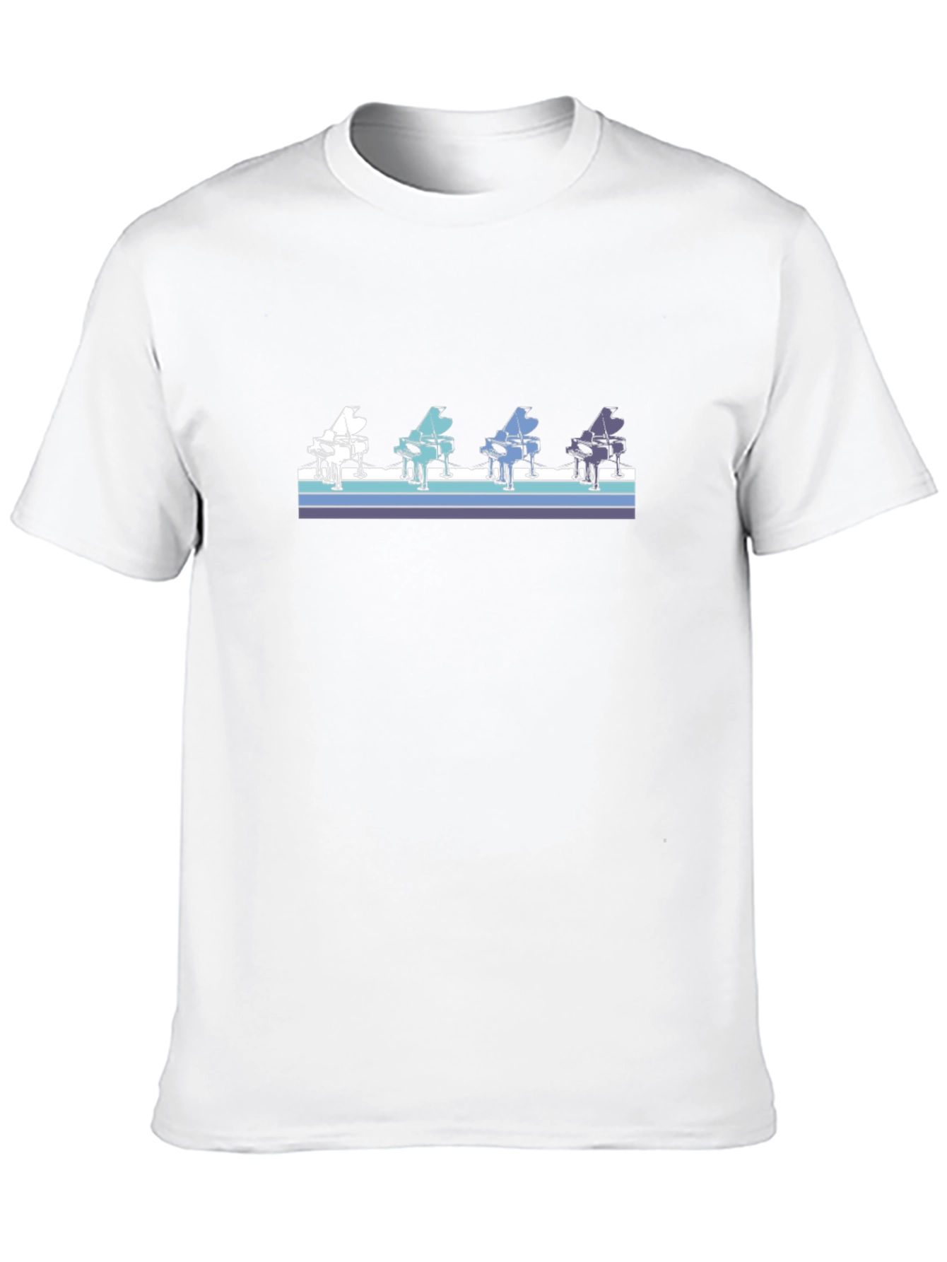 Grand Piano T-Shirt - Stylish Music Lover Tee