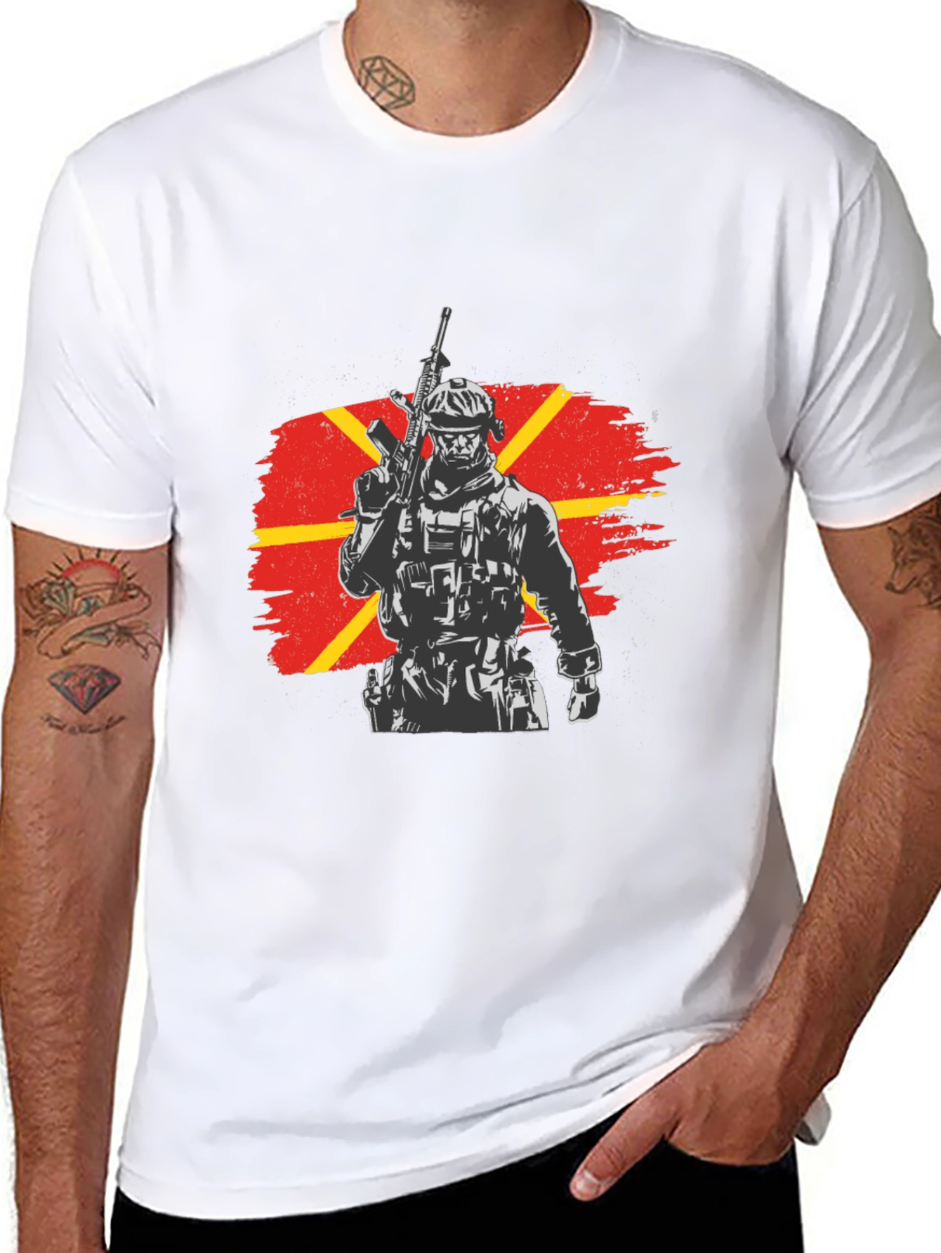 Macedonian Soldier T-Shirt - Patriot Pride