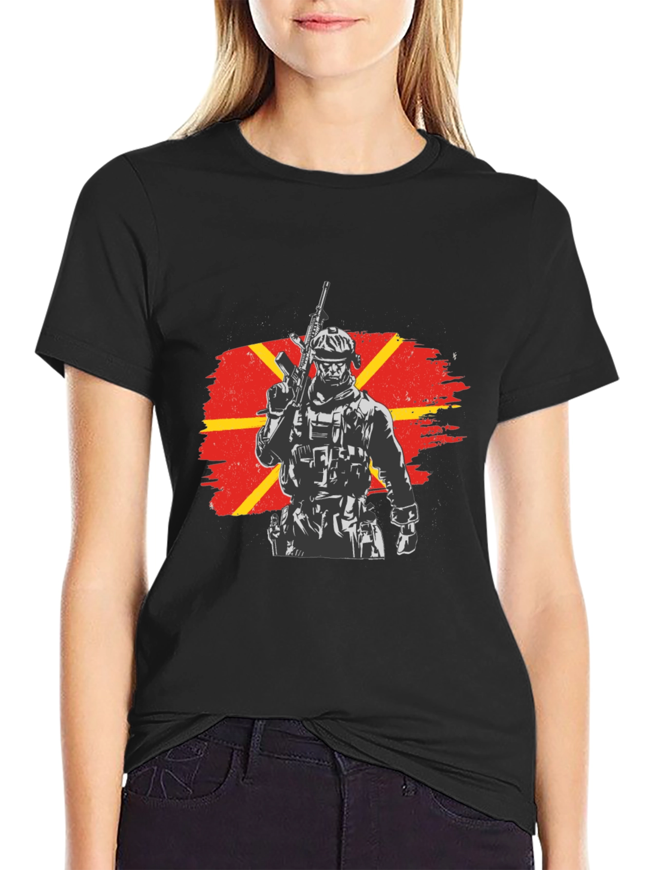 Macedonian Soldier T-Shirt - Patriot Pride