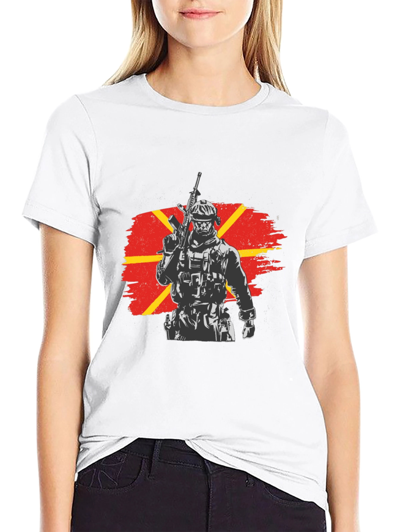 Macedonian Soldier T-Shirt - Patriot Pride