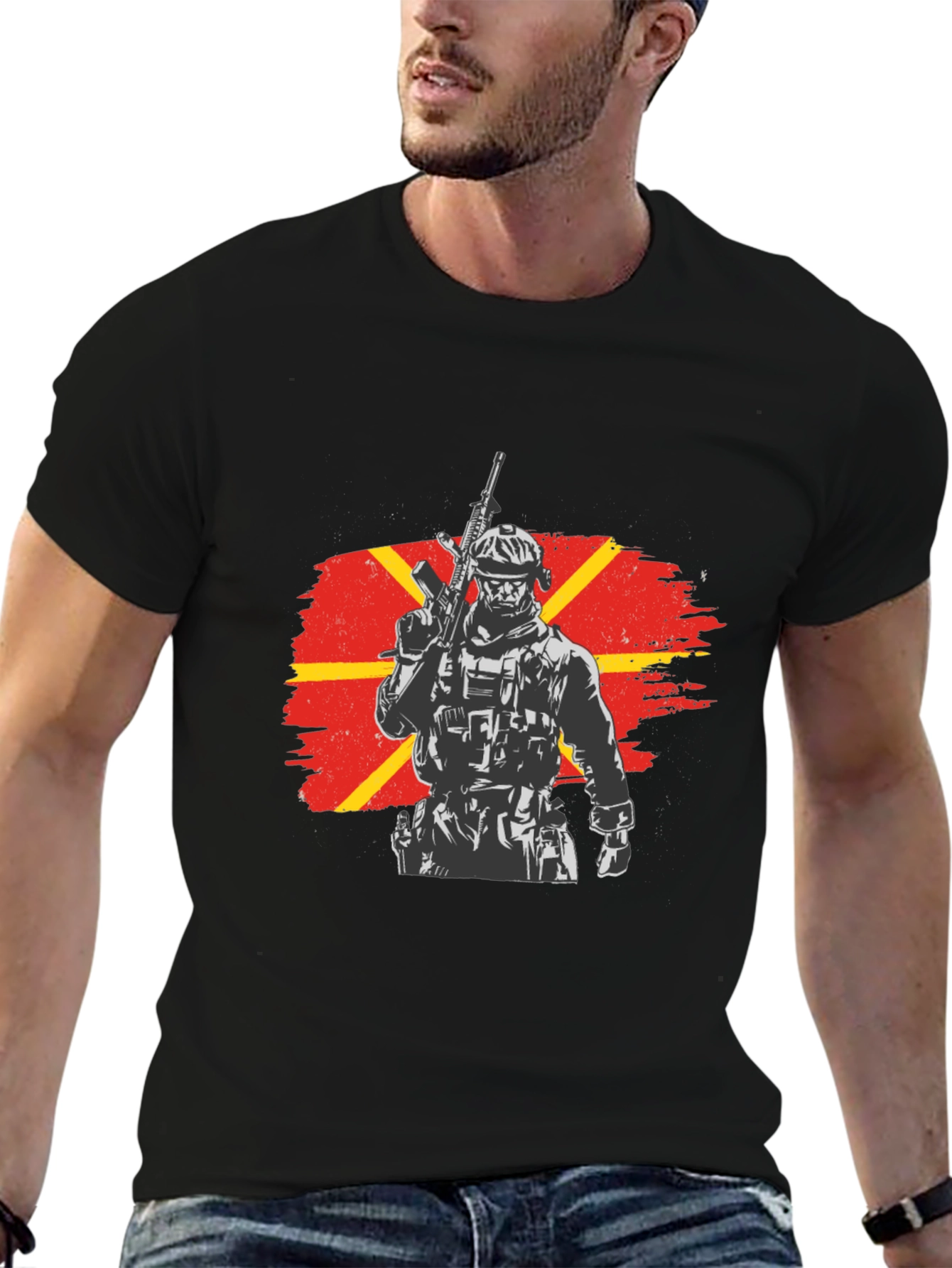 Macedonian Soldier T-Shirt - Patriot Pride