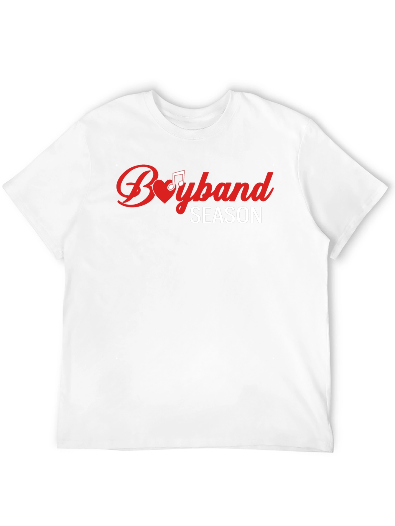 Boyband Season Black T-Shirt