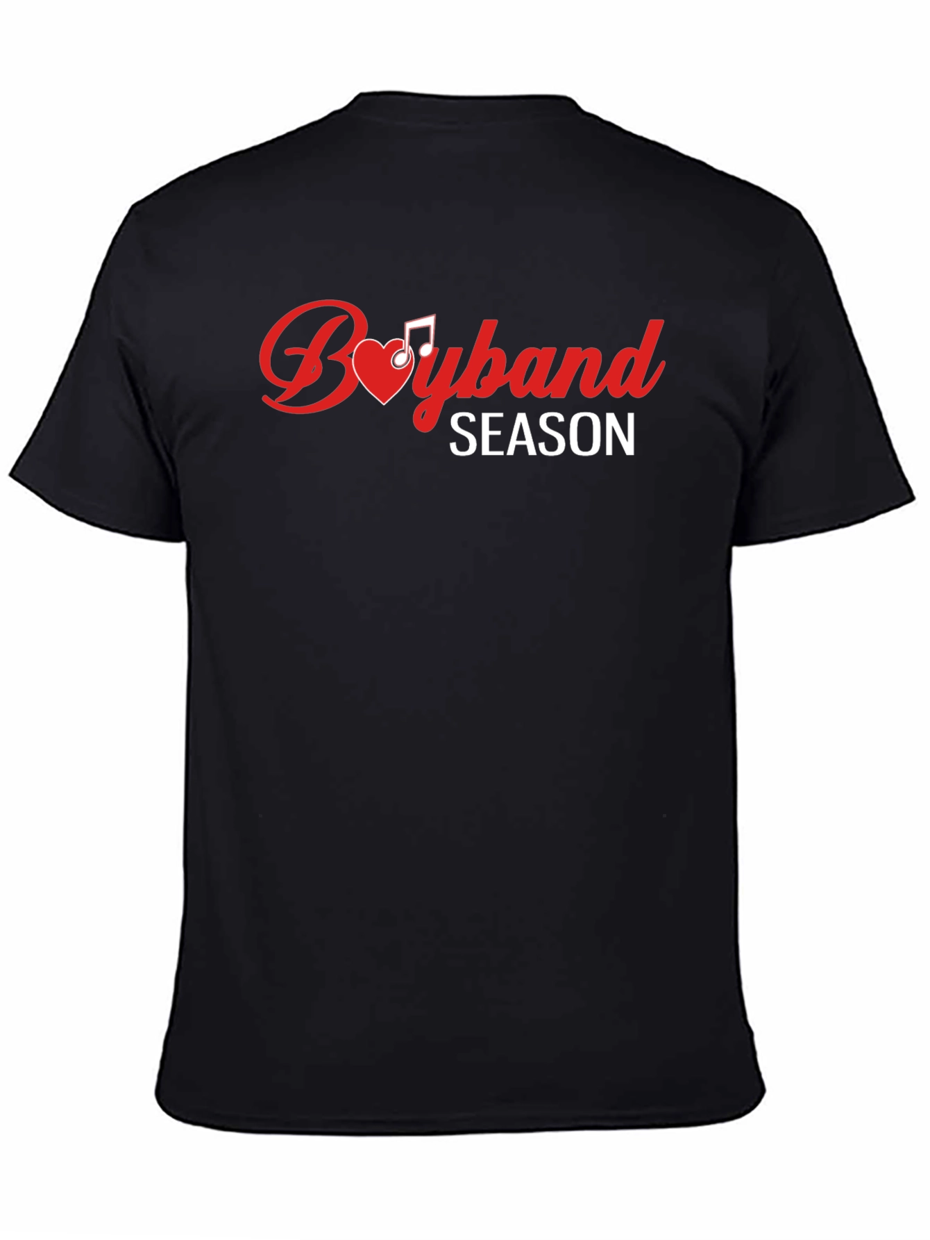 Boyband Season Black T-Shirt