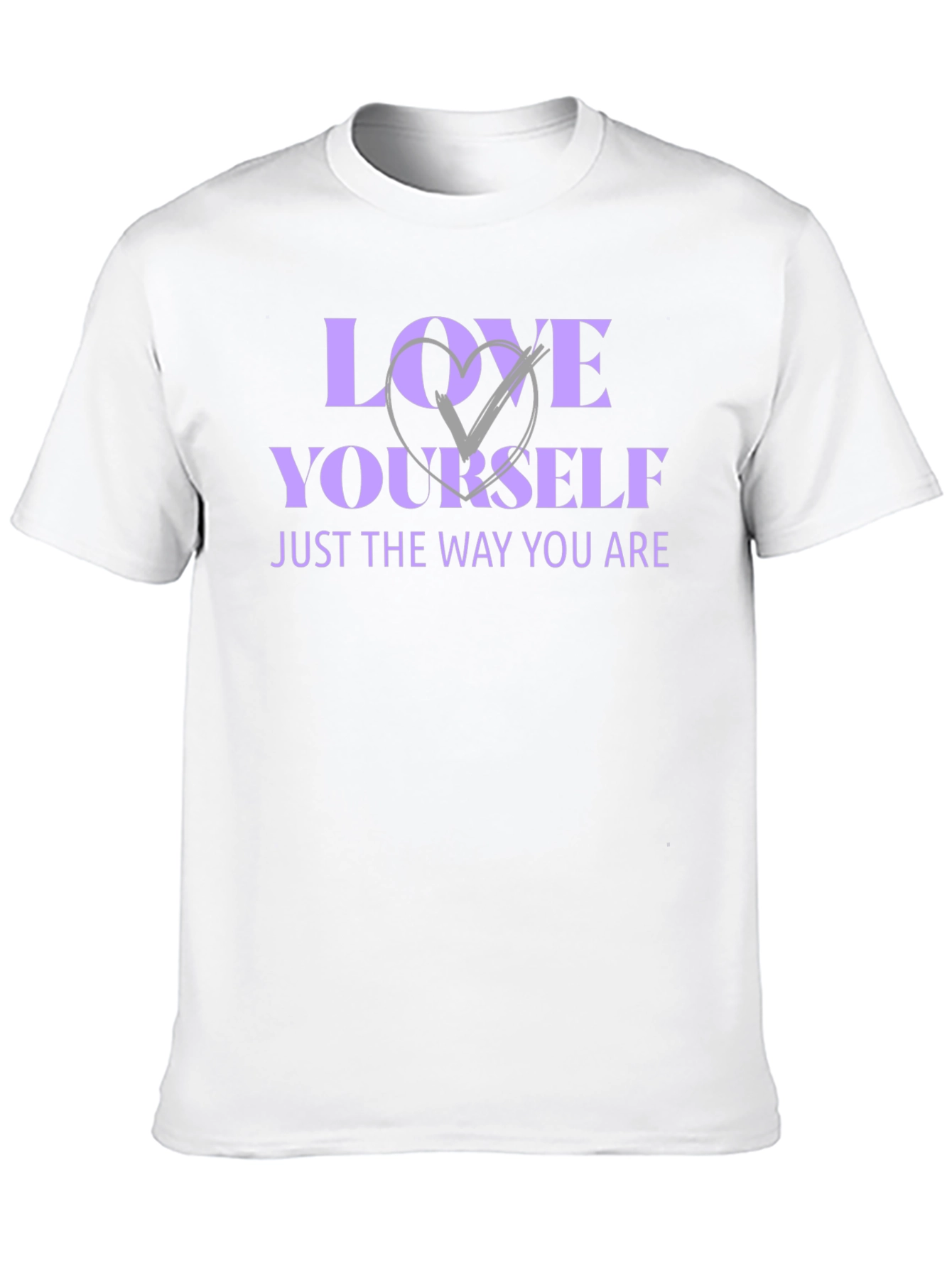 Love Yourself Black Graphic T-Shirt