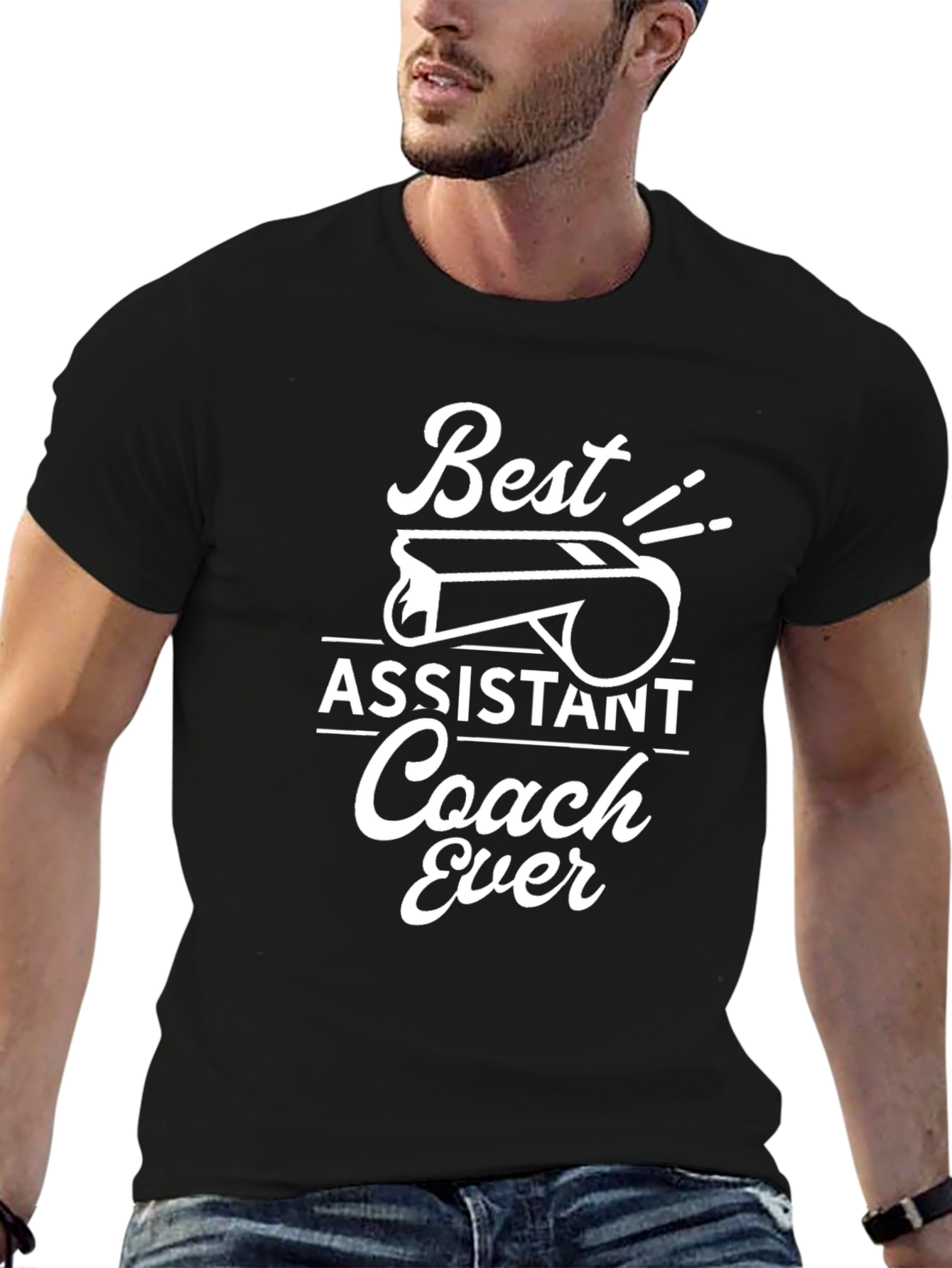 Best Assistant Coach Ever T-Shirt - Athletic Tee