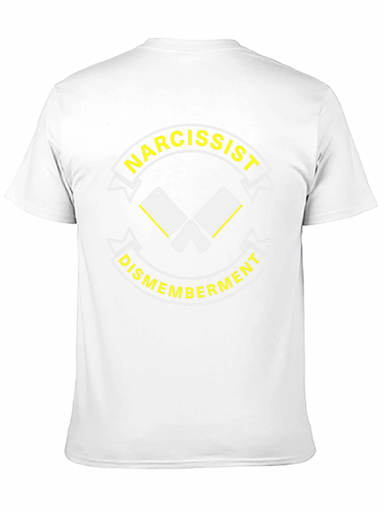 Narcissist Dismemberment Black Graphic T-Shirt