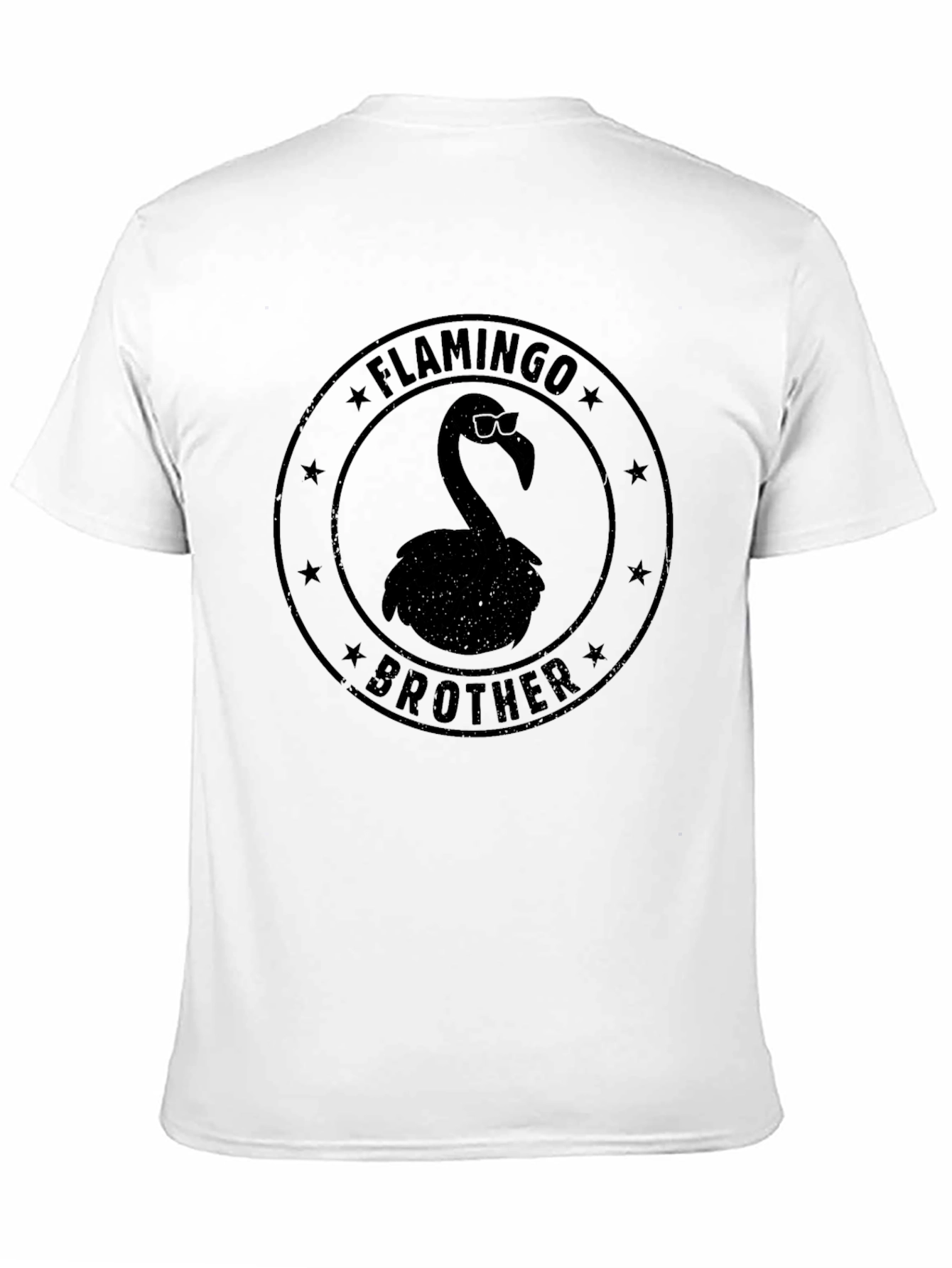 Flamingo Brother Graphic T-Shirt - Cool Bird Tee