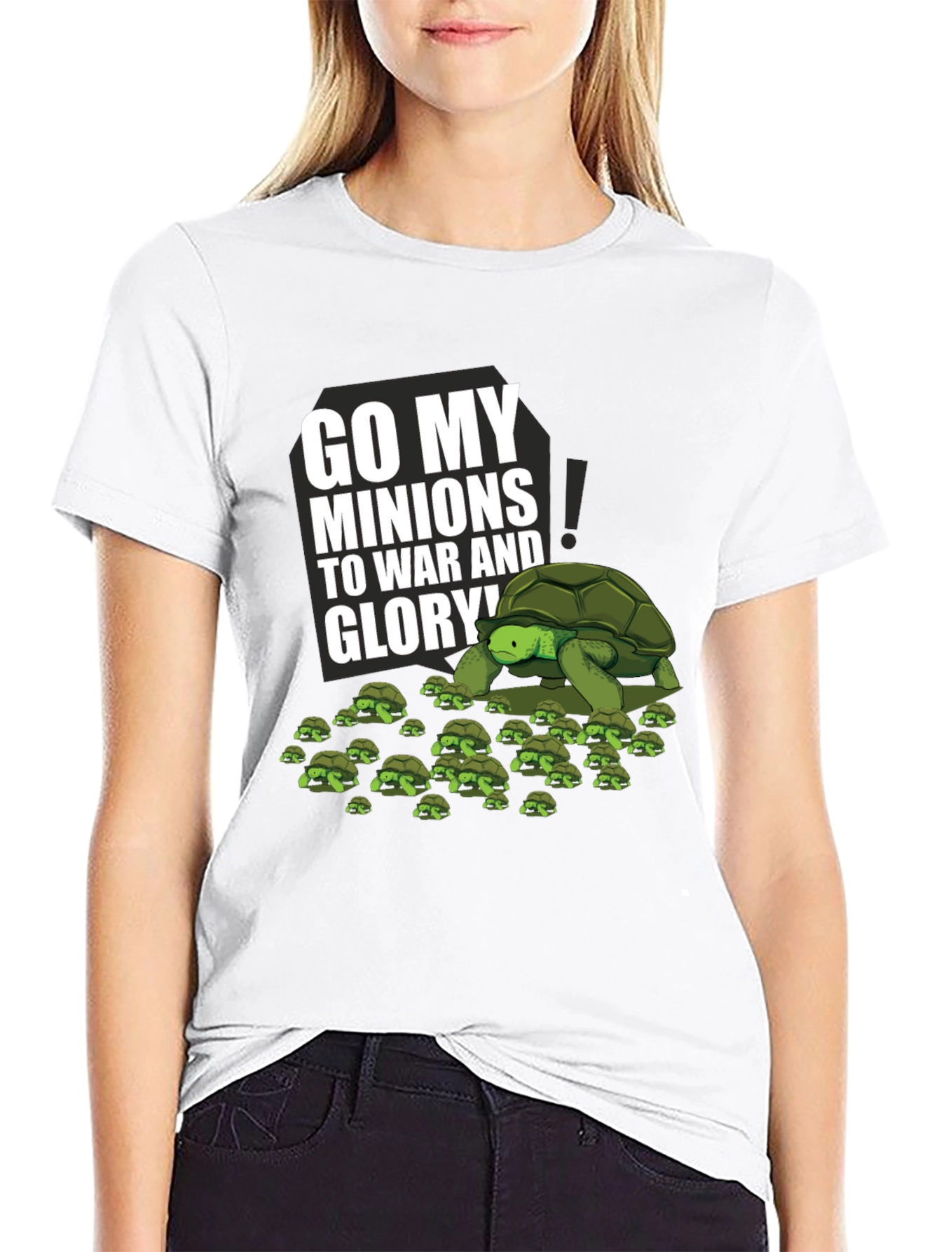 Turtle Army T-Shirt - Go My Minions!