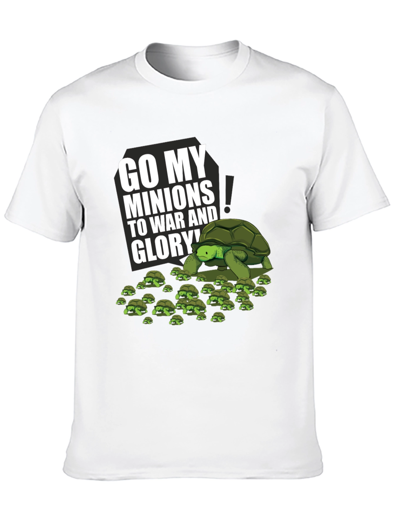 Turtle Army T-Shirt - Go My Minions!