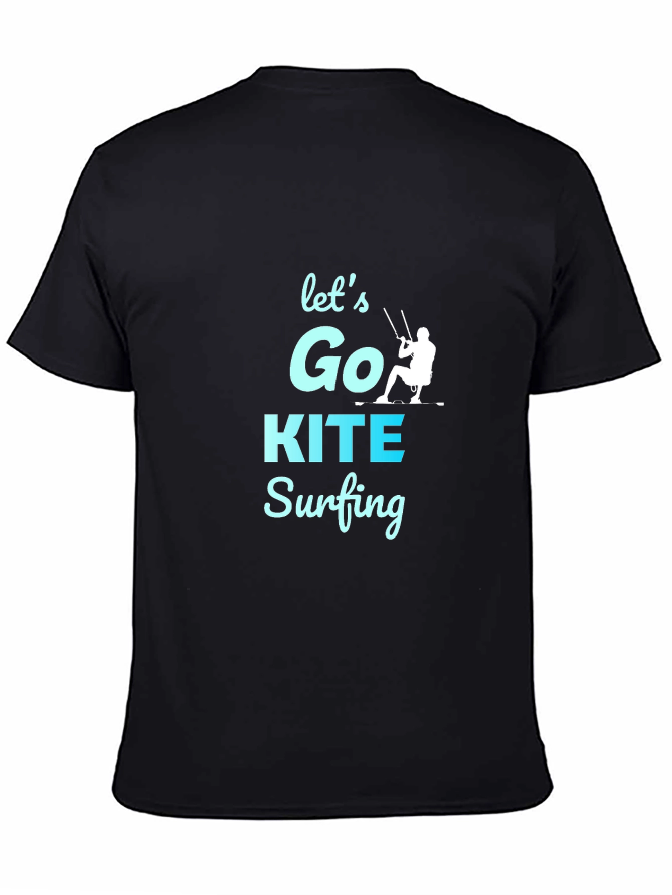 Lets Go Kite Surfing Graphic Tee