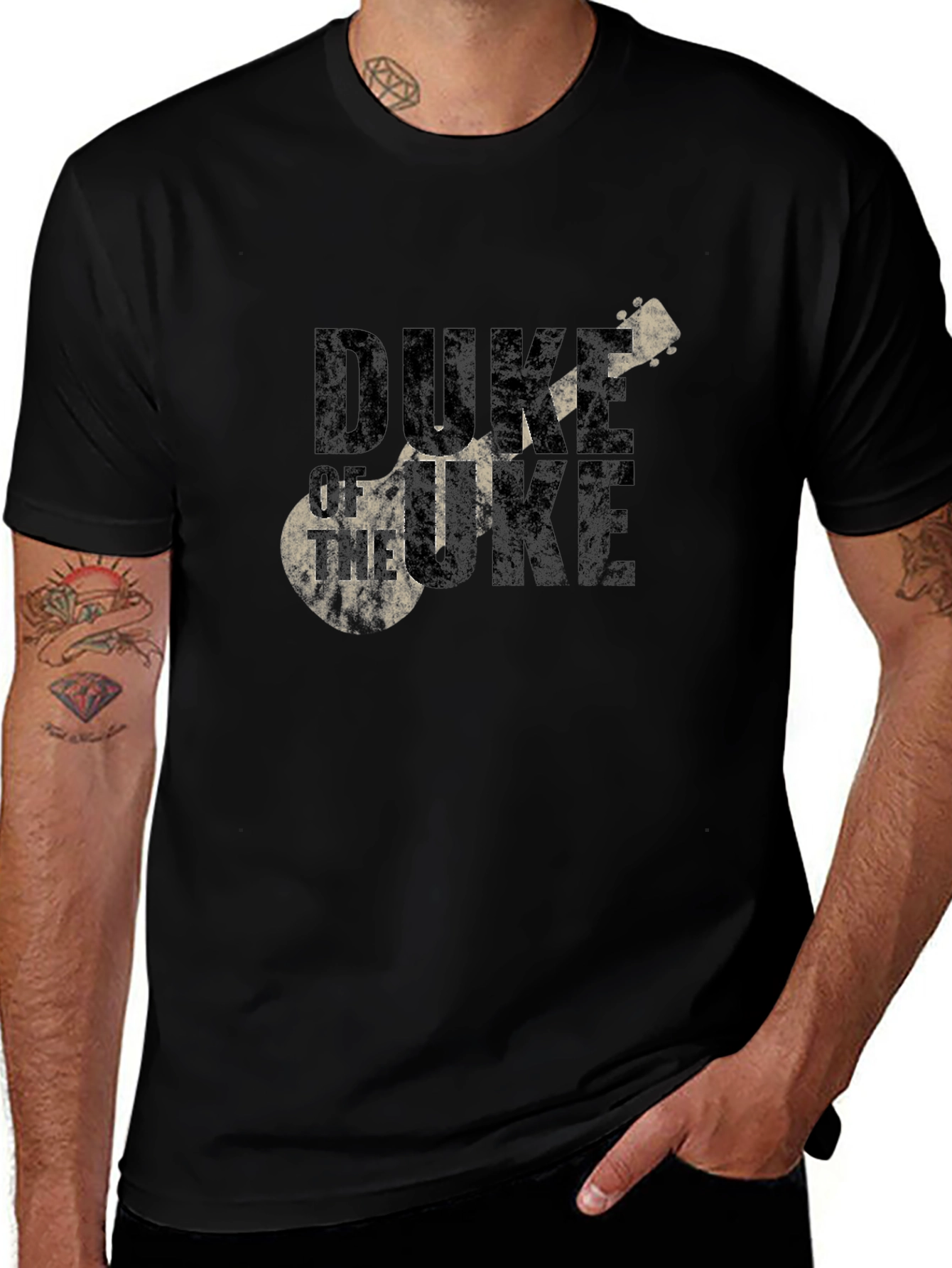 Duke of the Uke Graphic T-Shirt