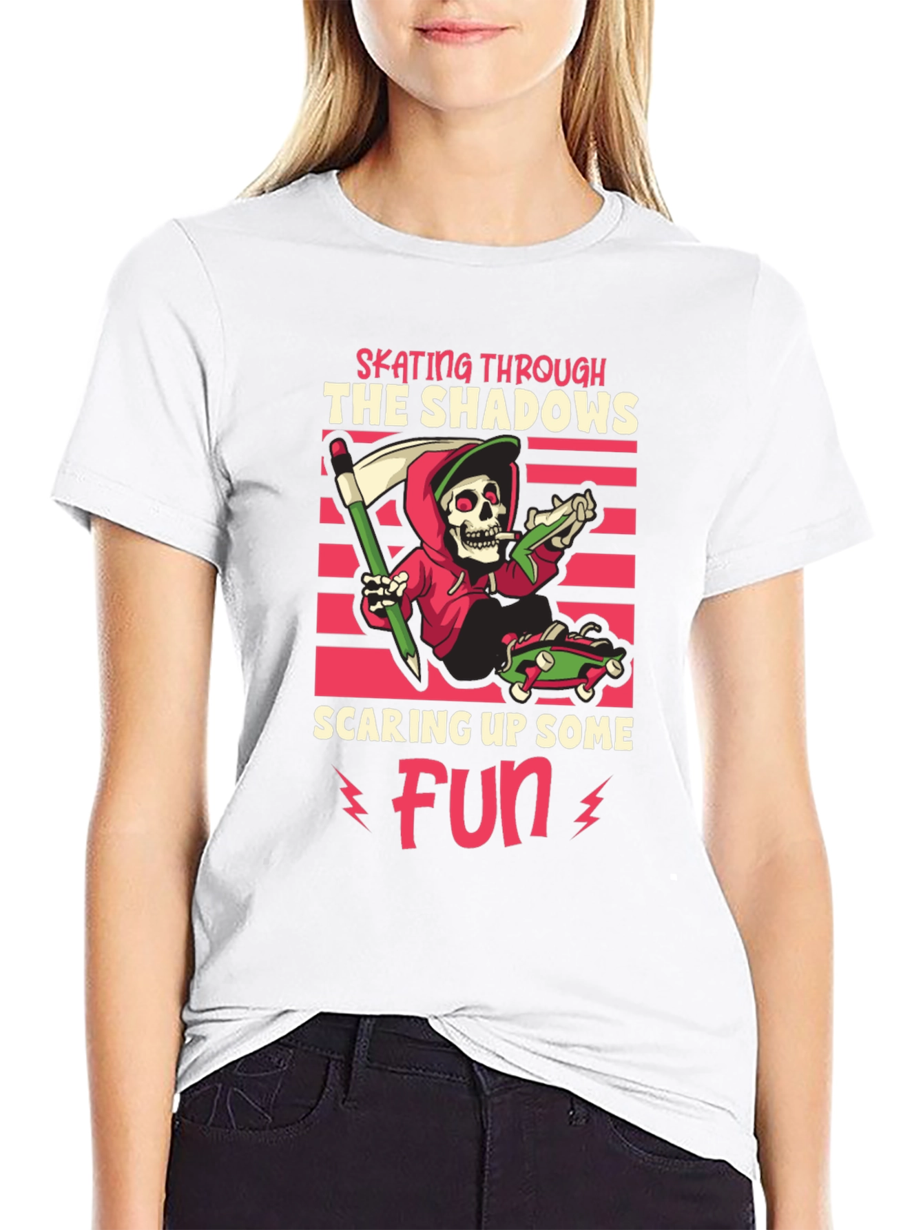 Skating Through The Shadows T-Shirt