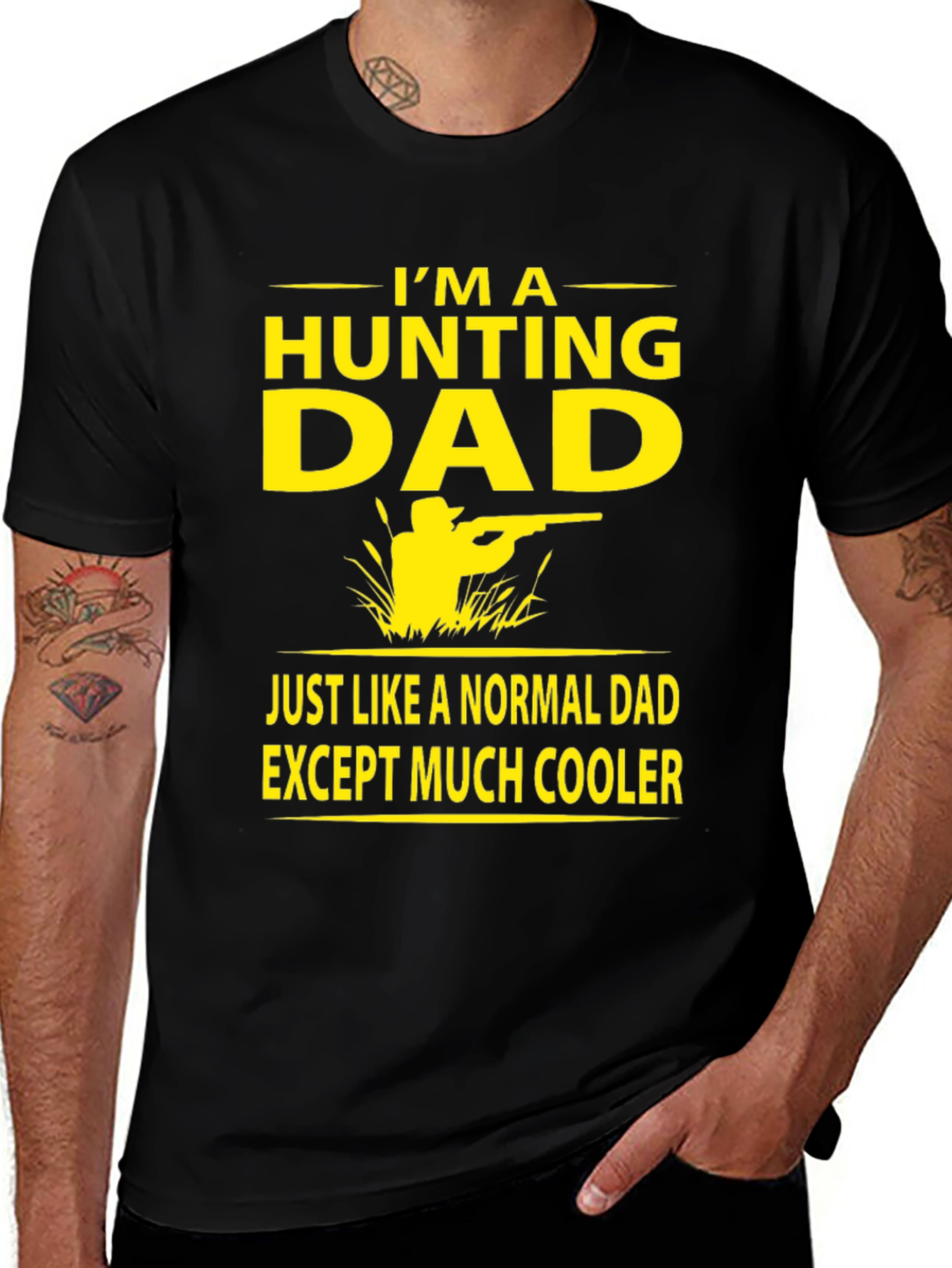 Hunting Dad Graphic Tee - Much Cooler T-Shirt