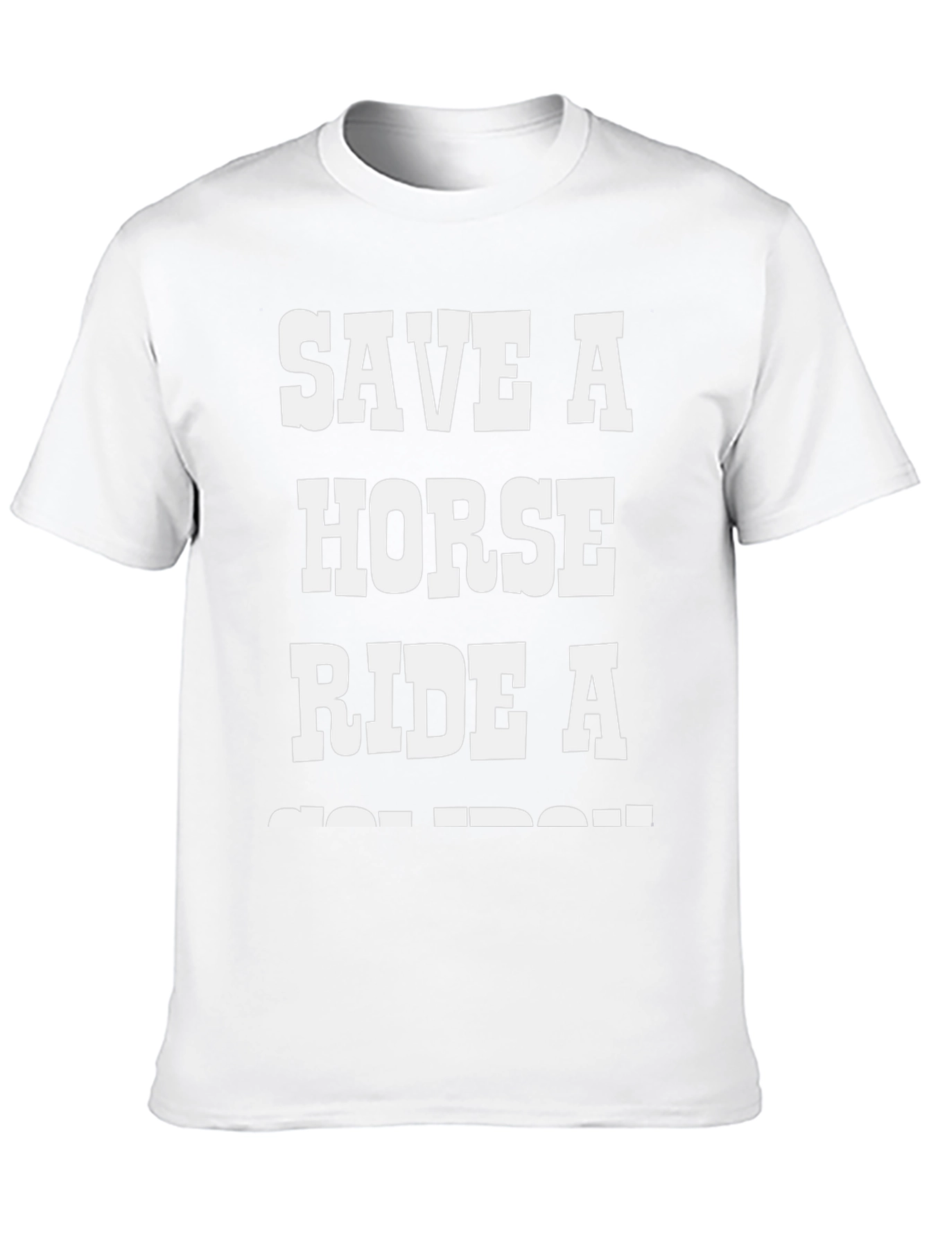 Save a Horse Ride a Cowboy T-Shirt