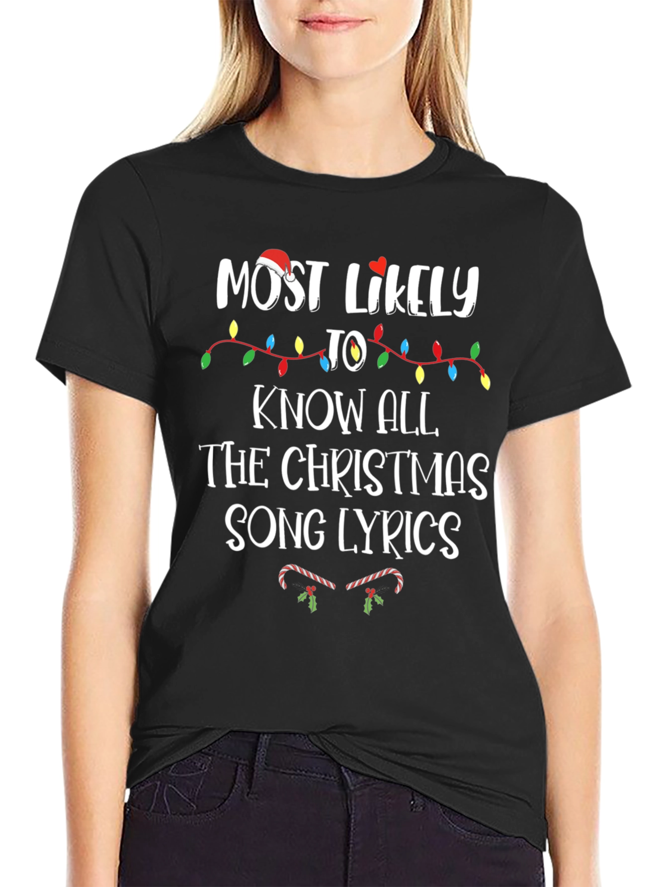Funny Christmas Song Lyrics T-Shirt