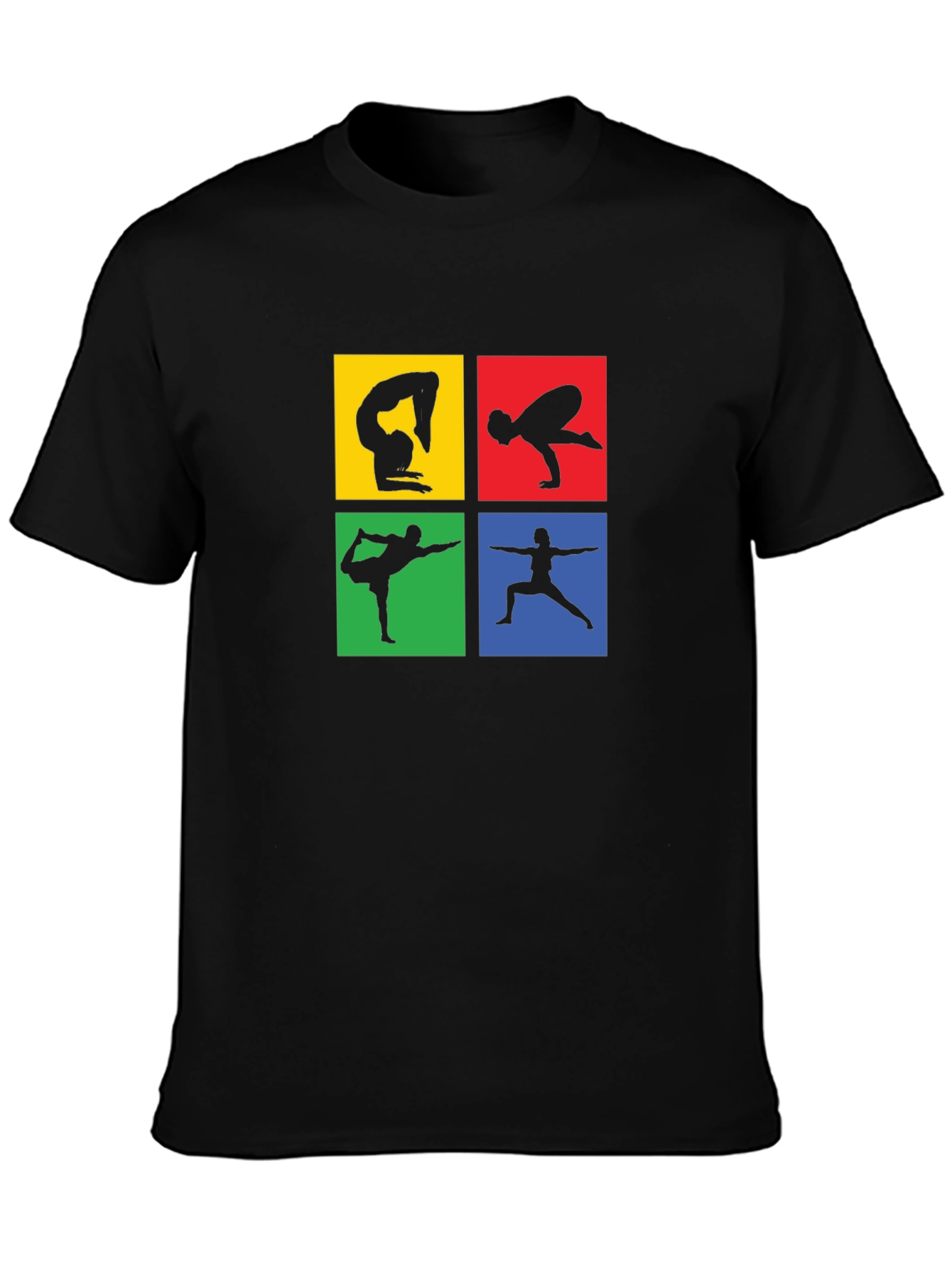Yoga Pose Graphic T-Shirt