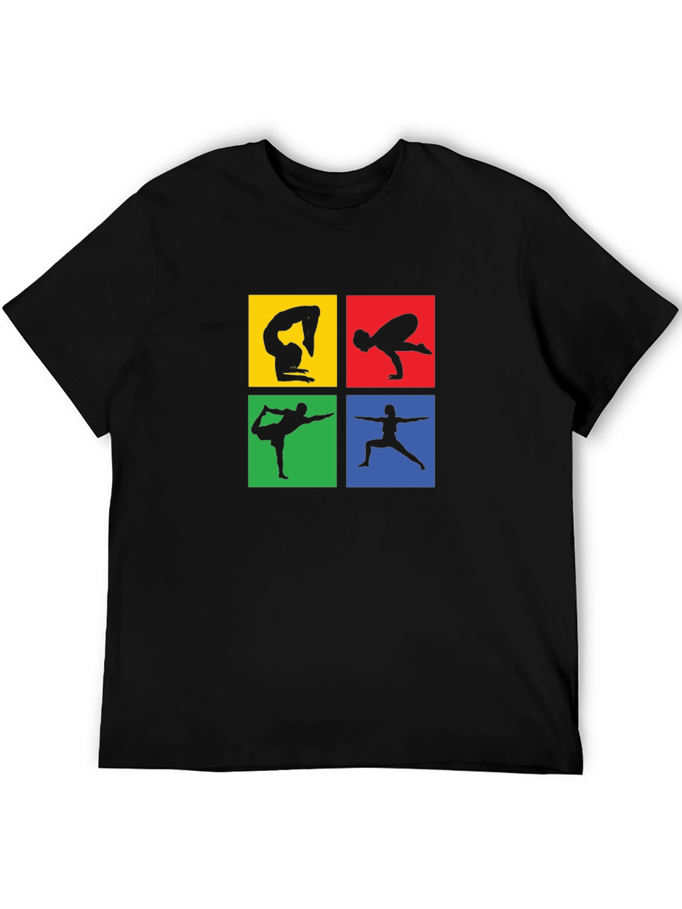 Yoga Pose Graphic T-Shirt