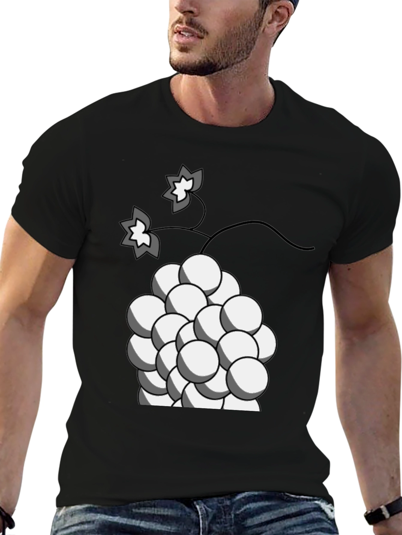 Cartoon Grape T-Shirt