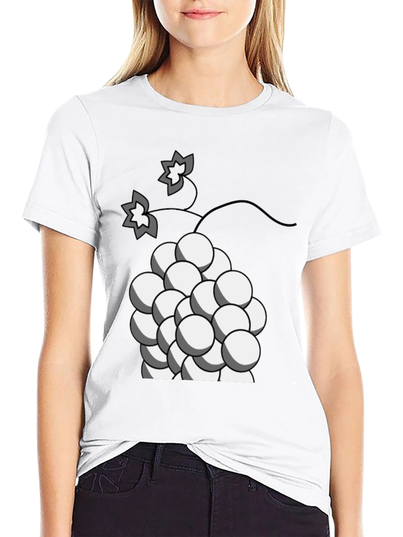 Cartoon Grape T-Shirt
