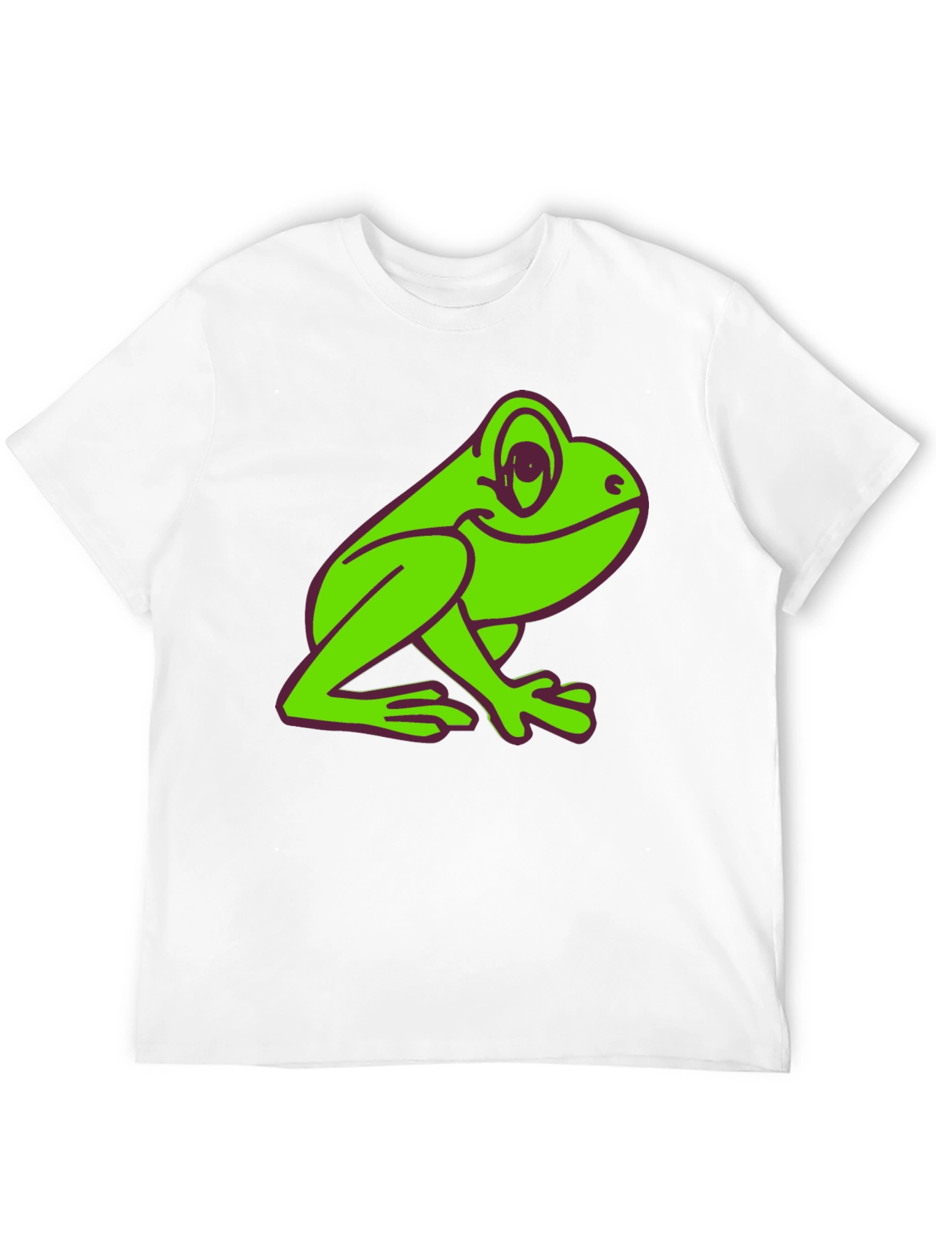 Fun Frog Graphic Tee - Black T-Shirt