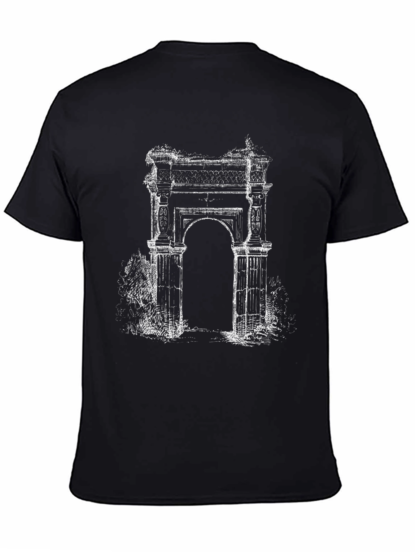 Architectural Arch Graphic Tee - Black