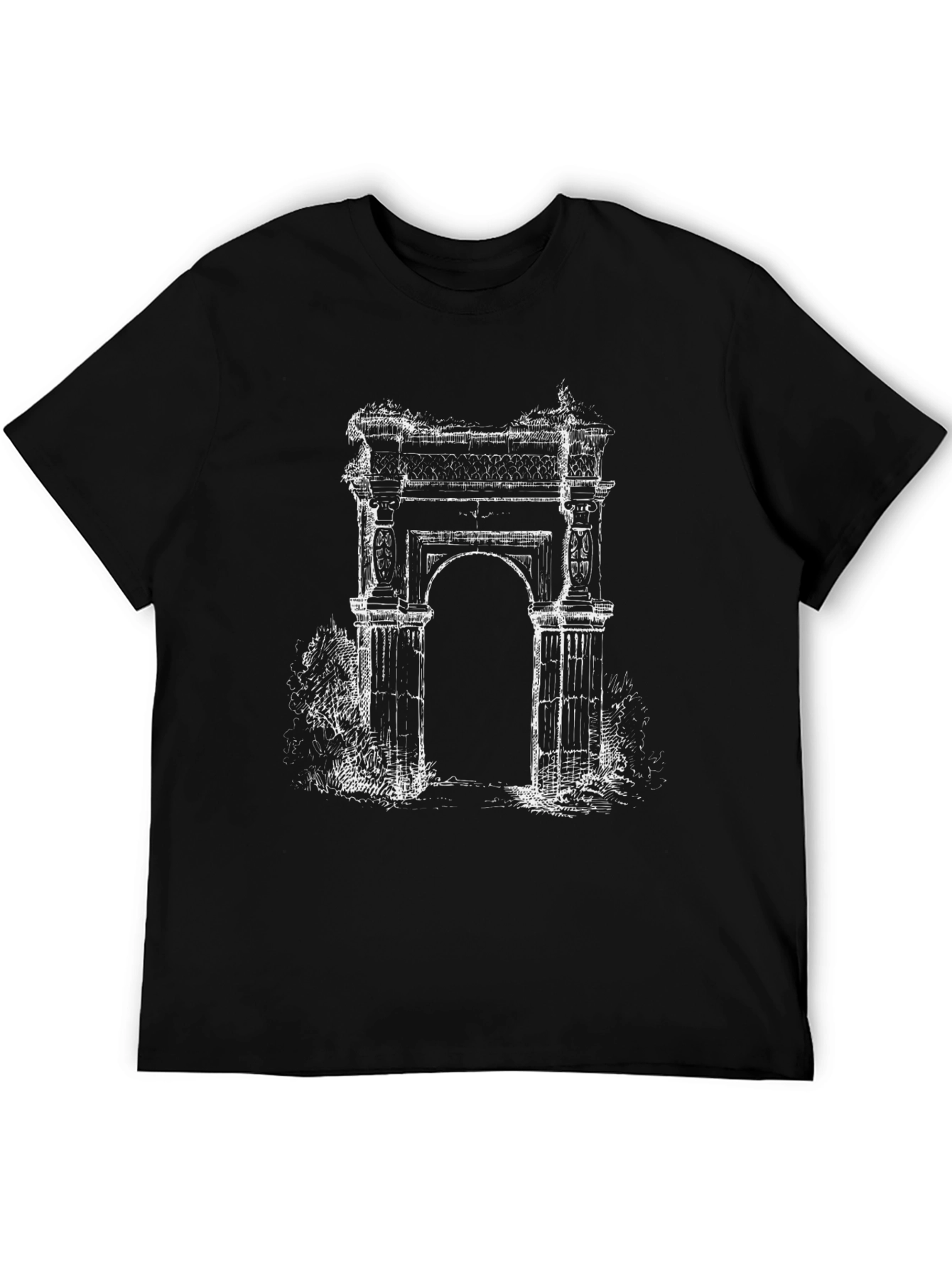 Architectural Arch Graphic Tee - Black