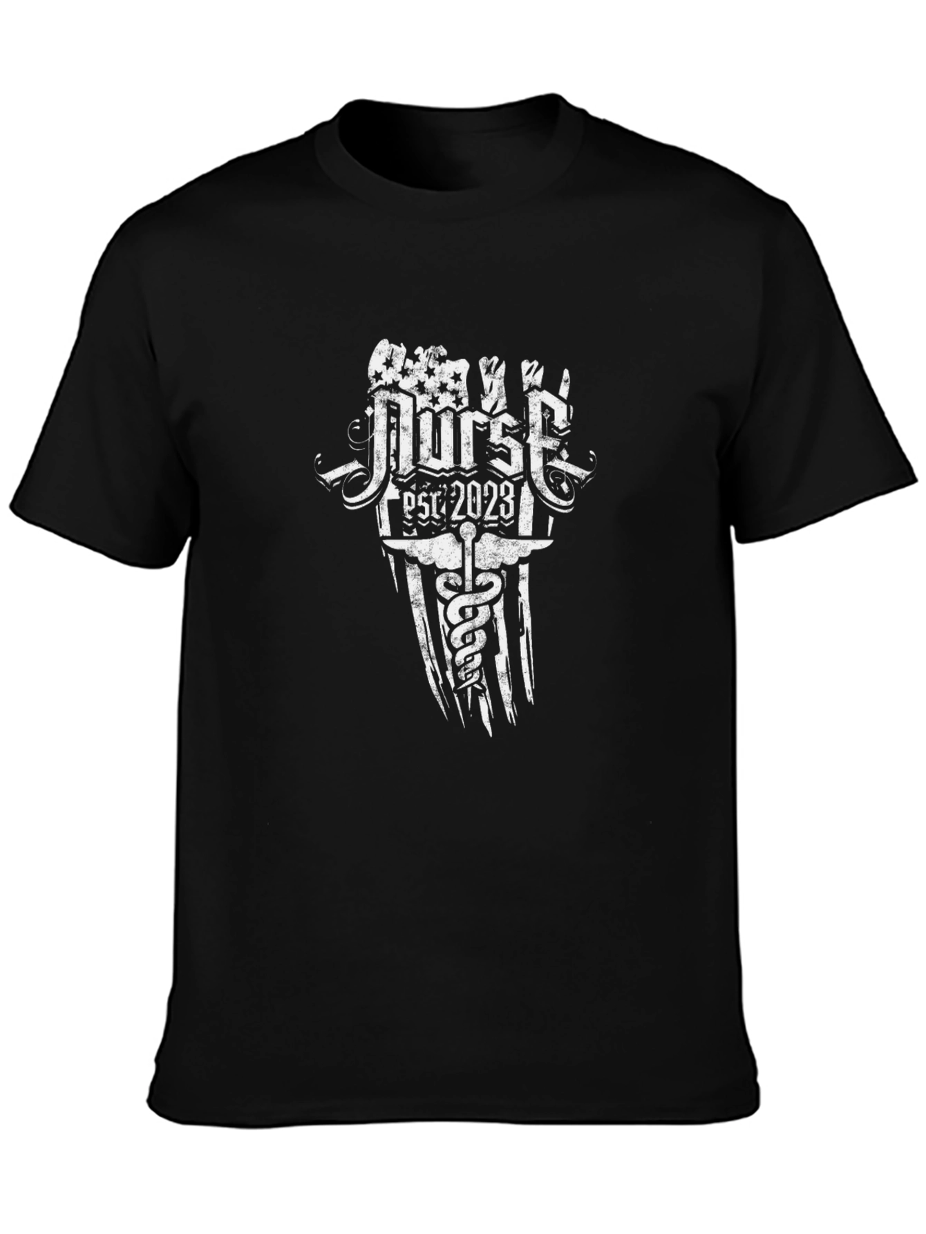 Nurse Est. 2023 Black T-Shirt