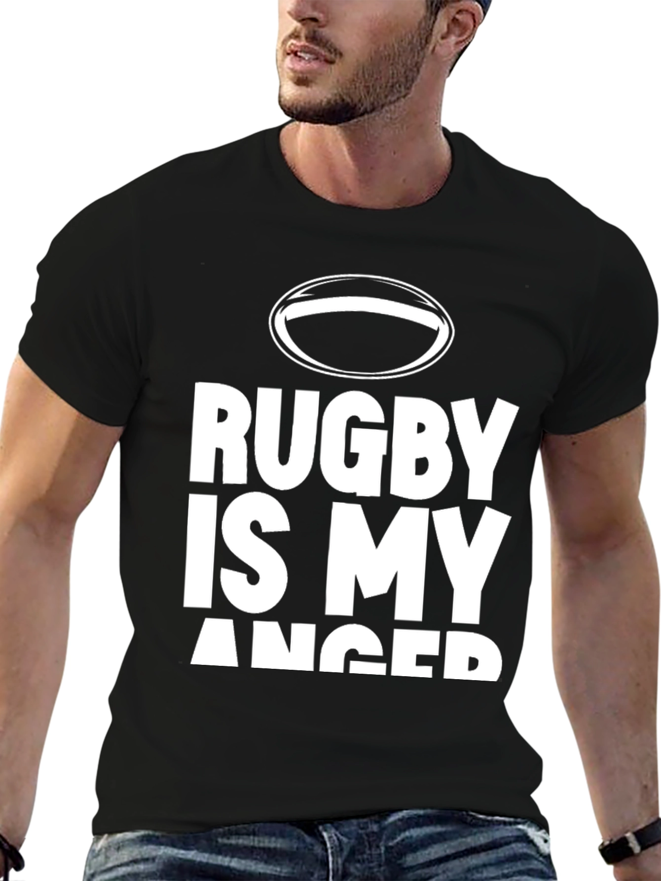 Rugby Is My Angered T-Shirt Sport Tee
