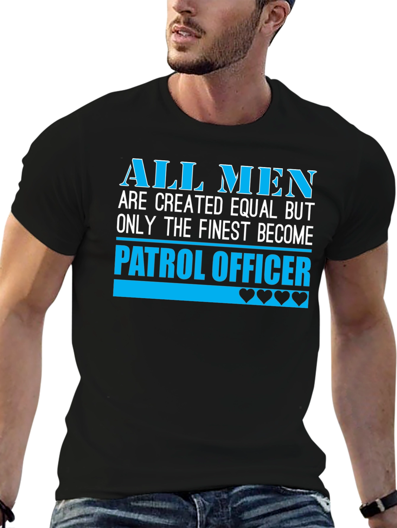 Finest Patrol Officer Graphic Tee