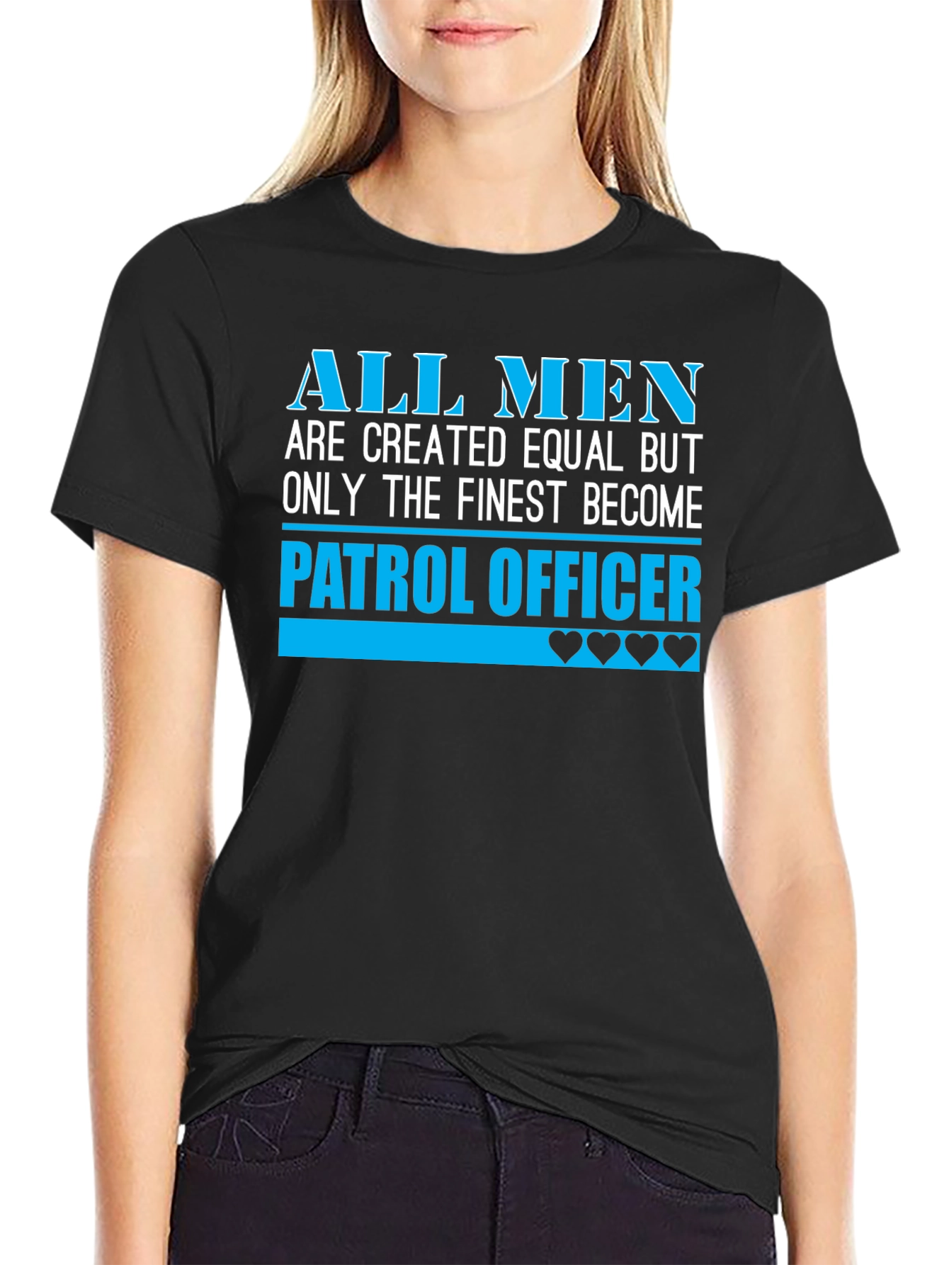 Finest Patrol Officer Graphic Tee