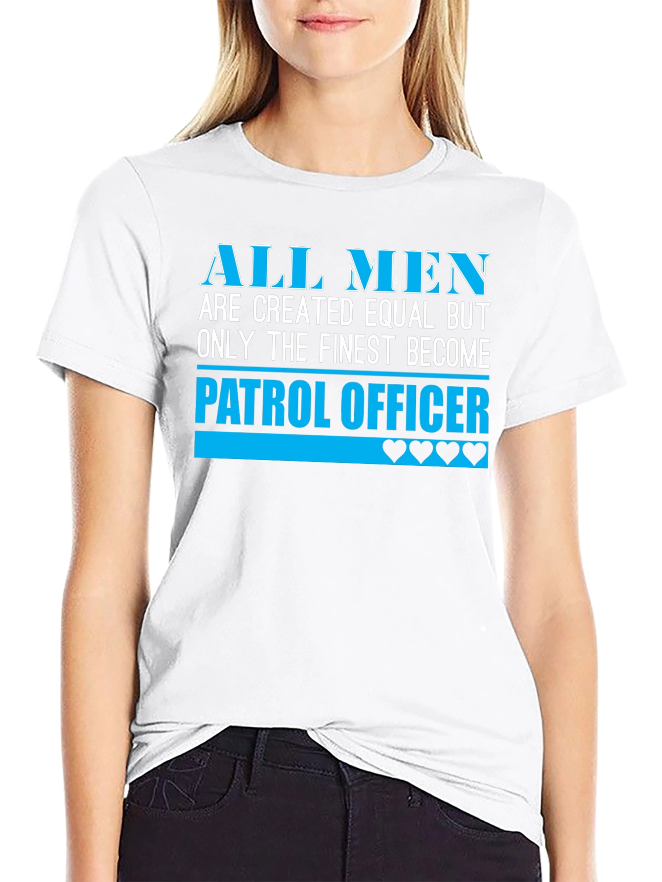 Finest Patrol Officer Graphic Tee