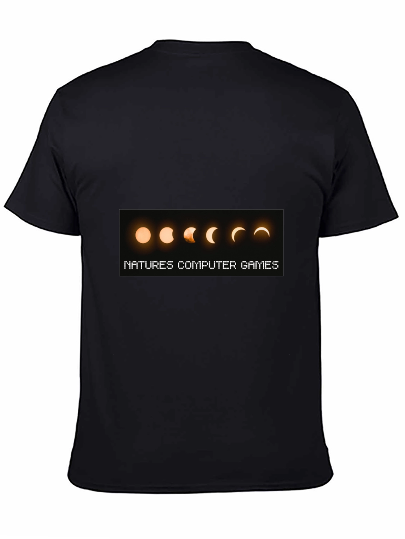 Natures Computer Games Black T-Shirt
