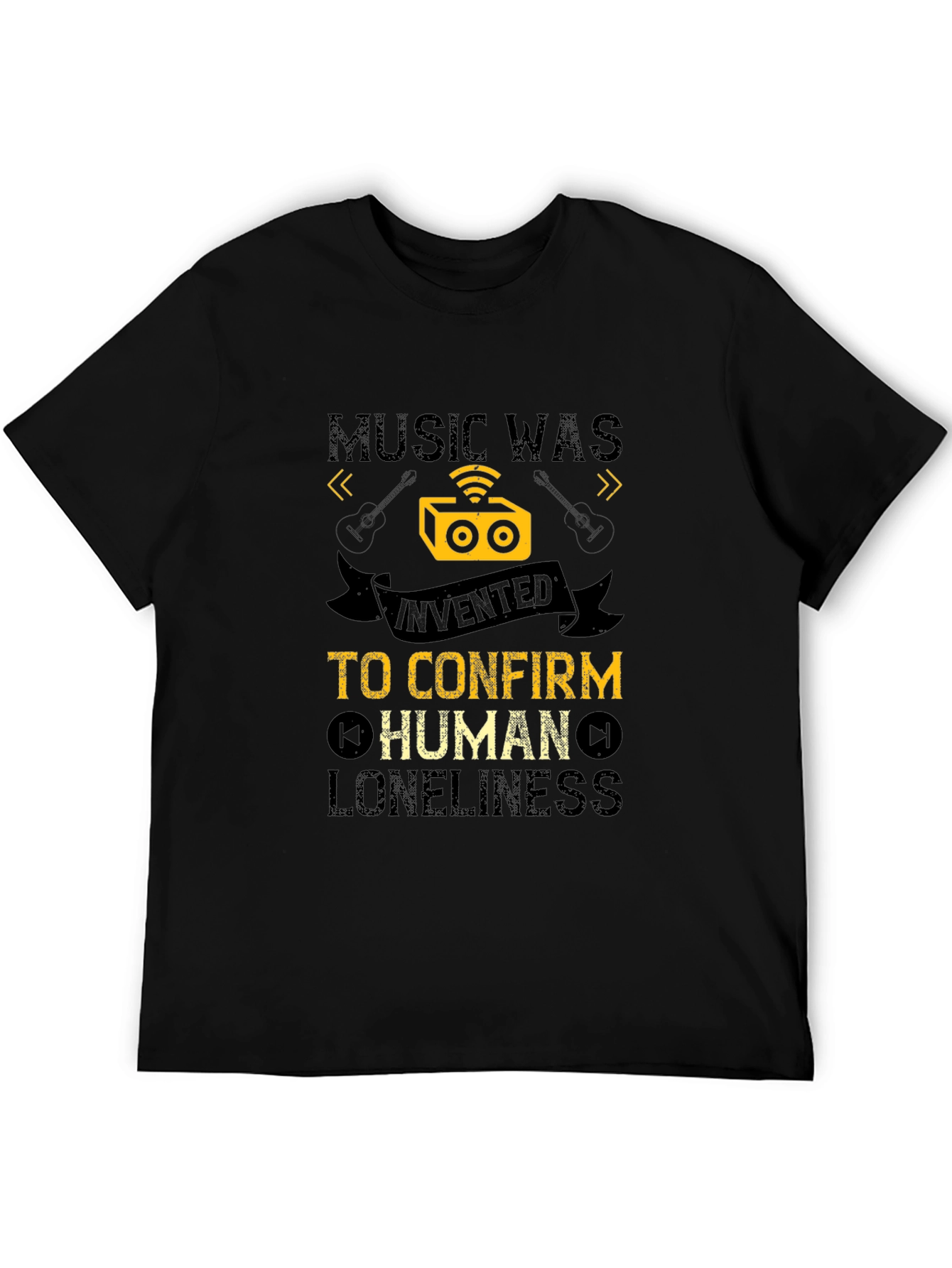 Music Human Loneliness Graphic Tee