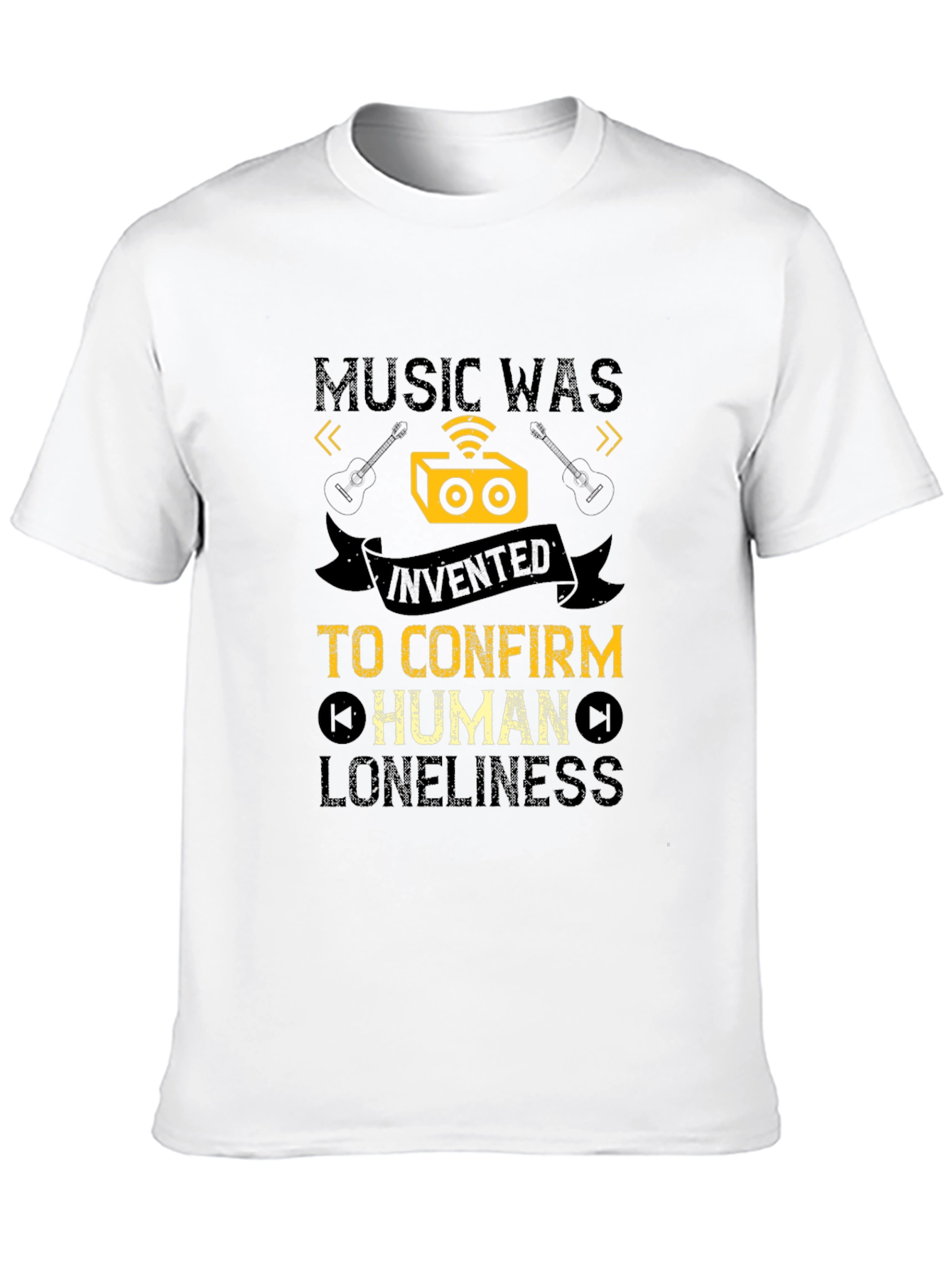 Music Human Loneliness Graphic Tee