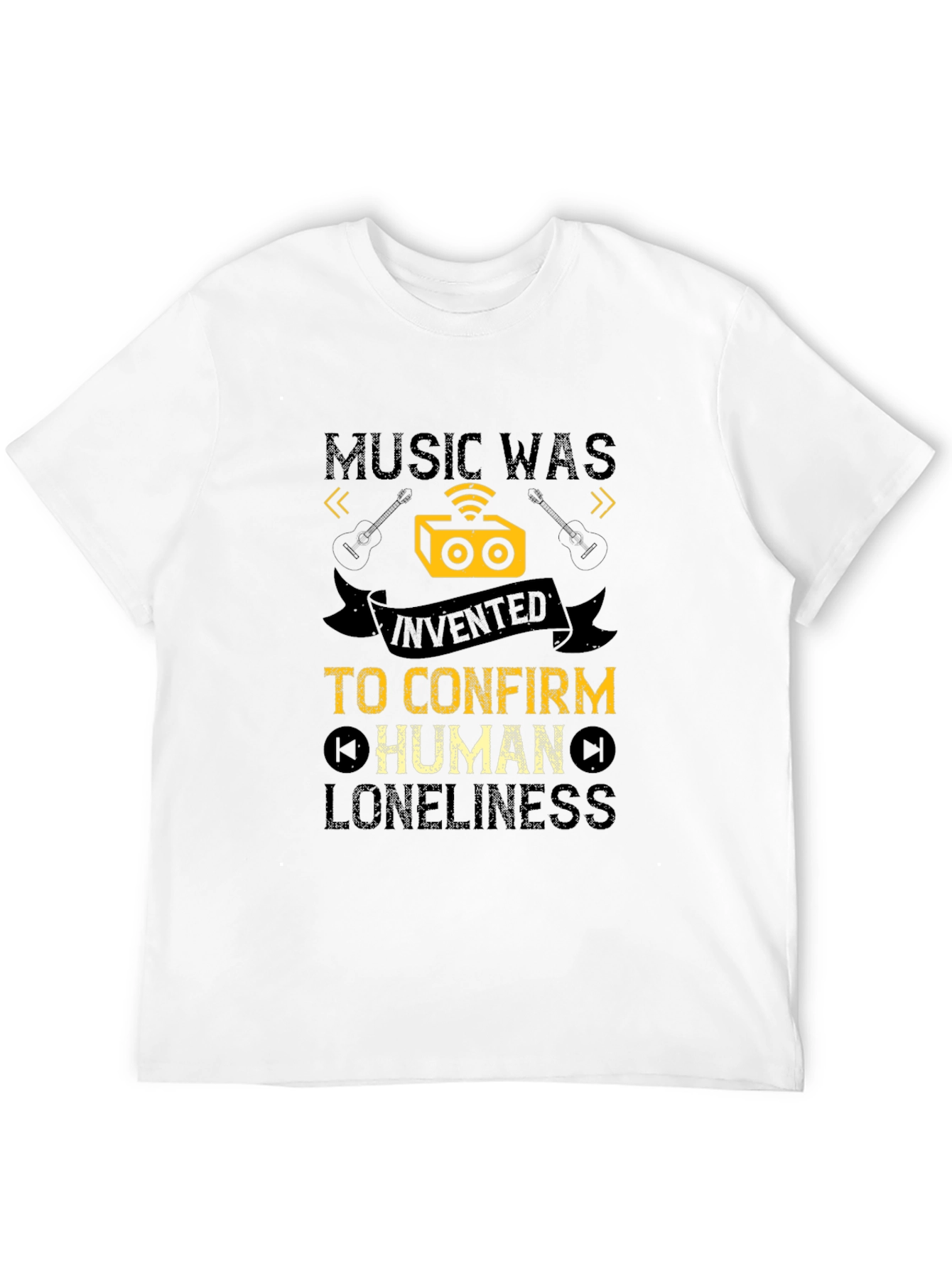 Music Human Loneliness Graphic Tee