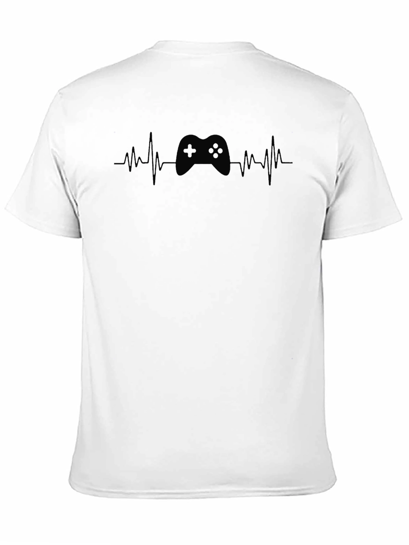Gamer Heartbeat T-Shirt - Controller Graphic Tee