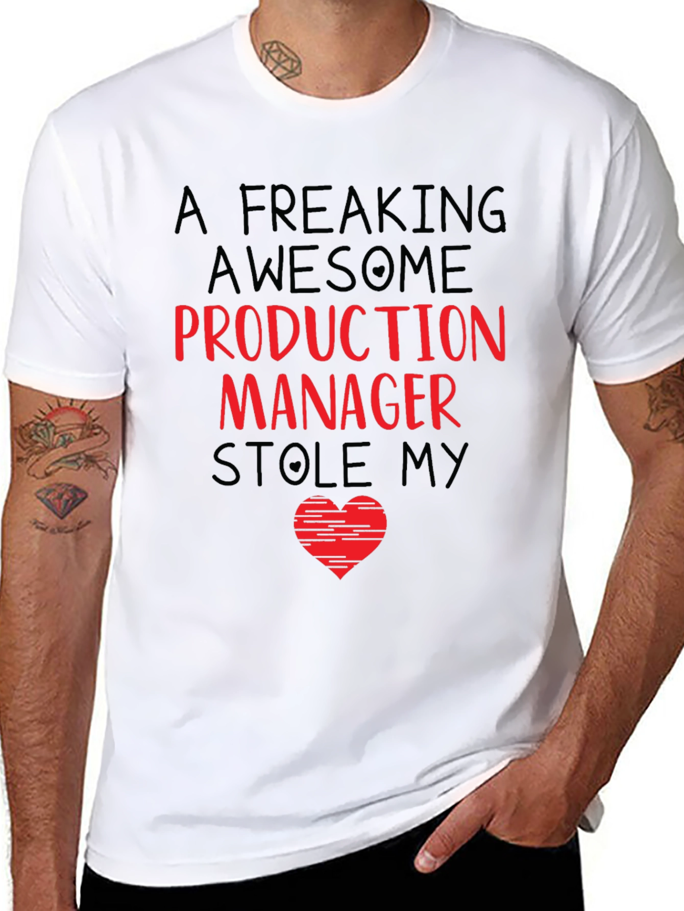 Production Manager Stole My Heart T-Shirt