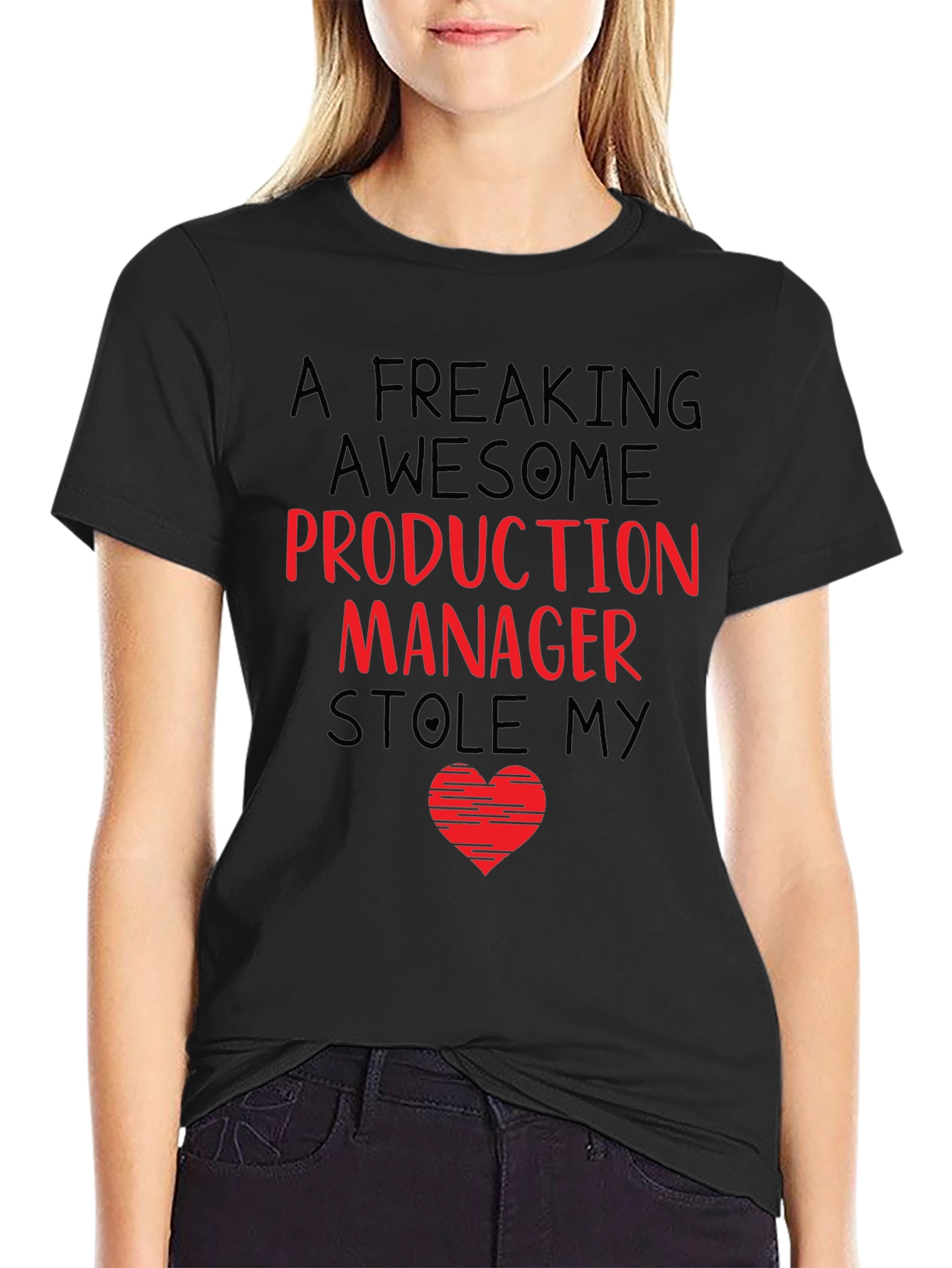 Production Manager Stole My Heart T-Shirt