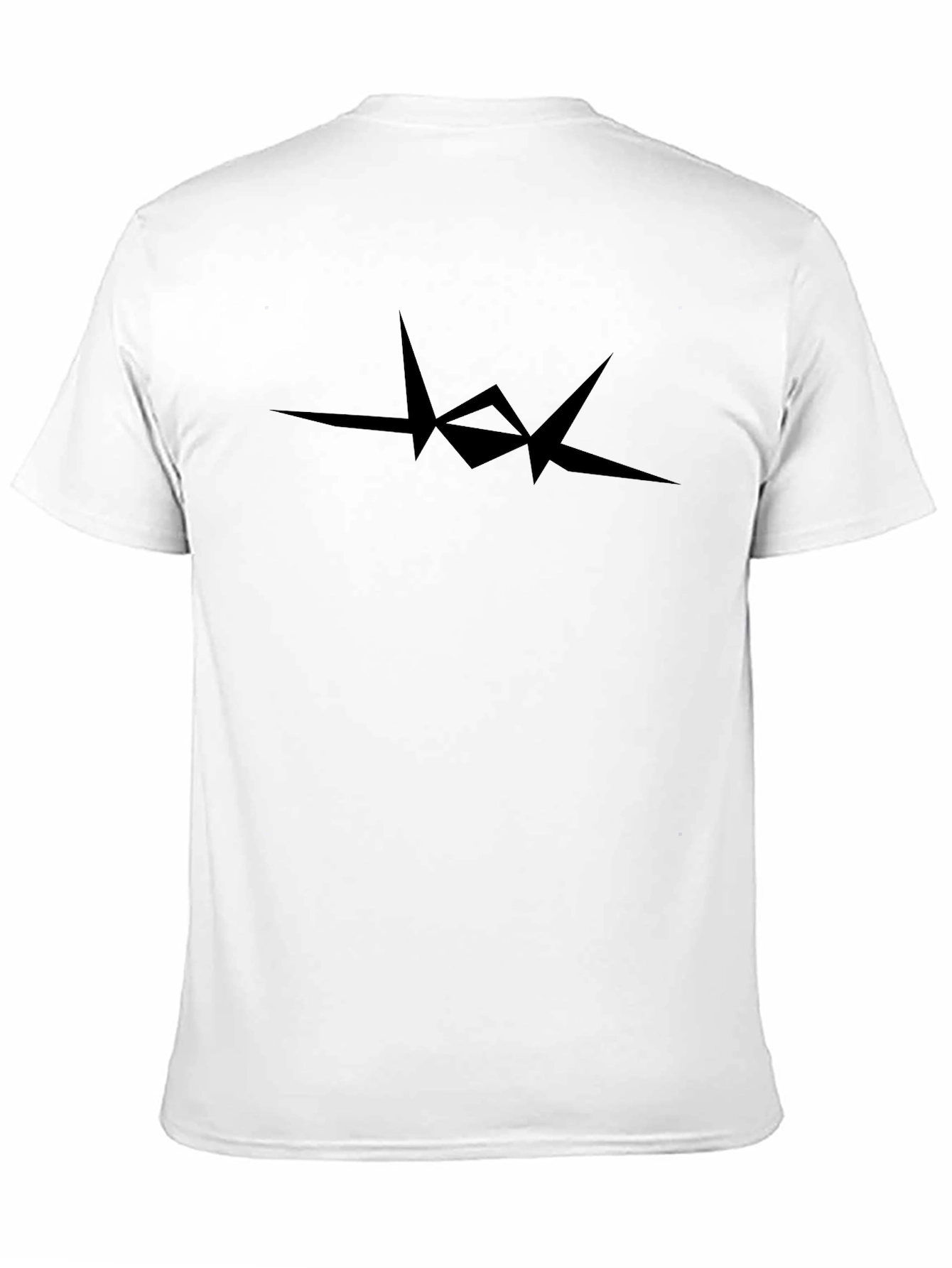Modern Black Graphic Tee - Sharp Design