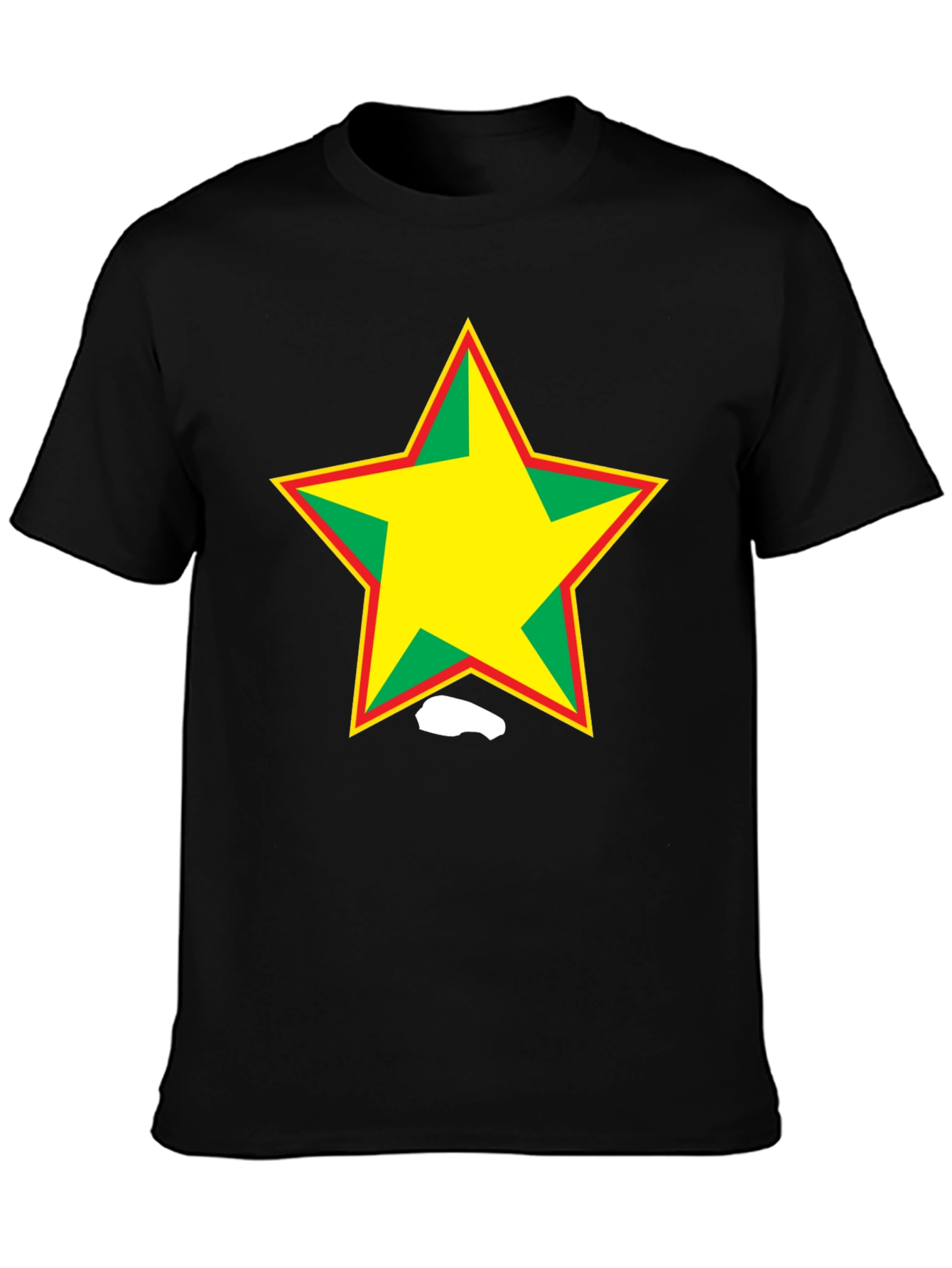 Star Graphic Black T-Shirt