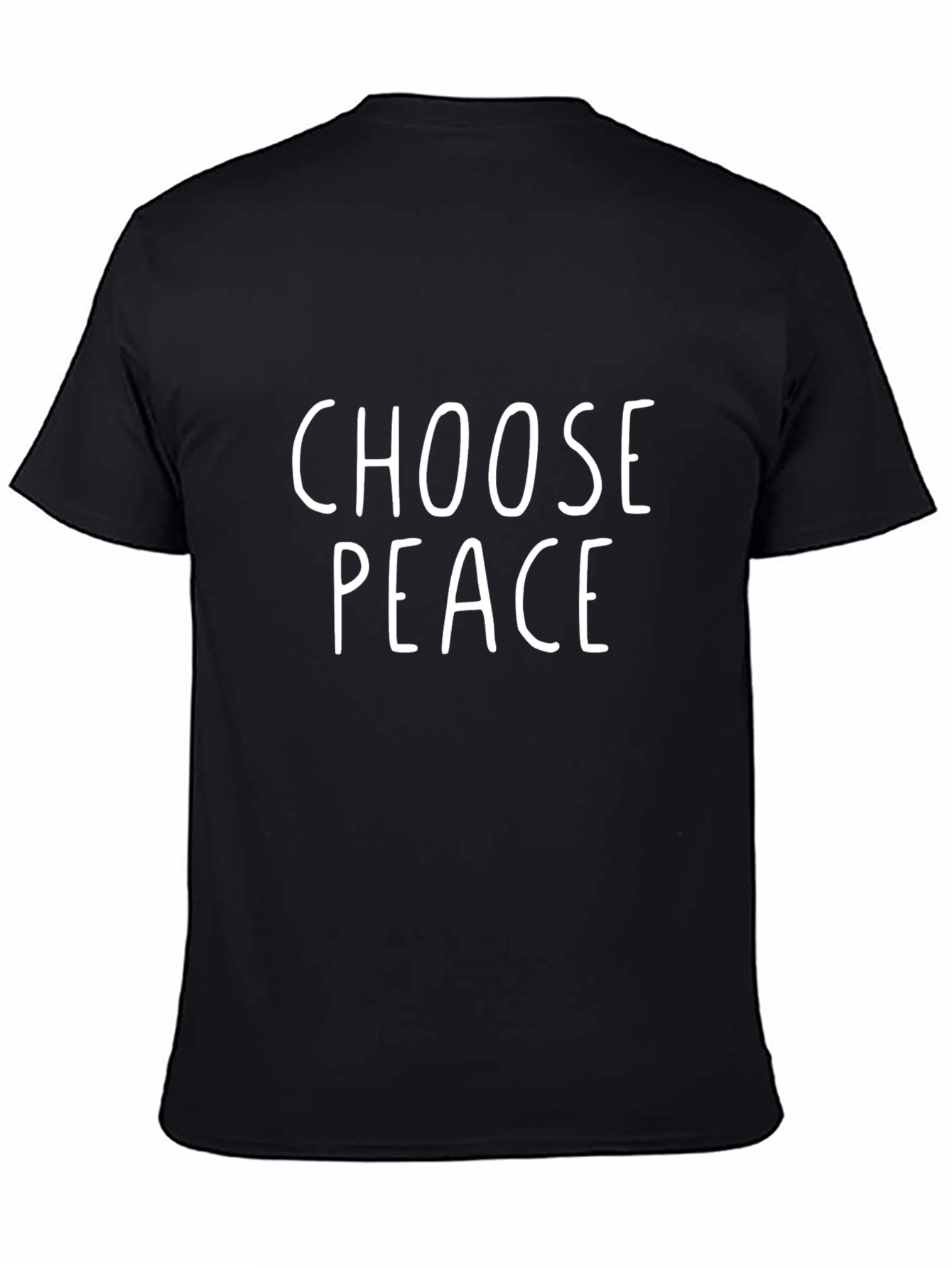 Choose Peace Graphic T-Shirt - Positive Message Tee
