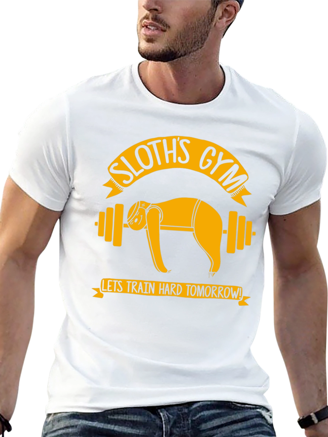 Sloths Gym T-Shirt - Funny Workout Tee