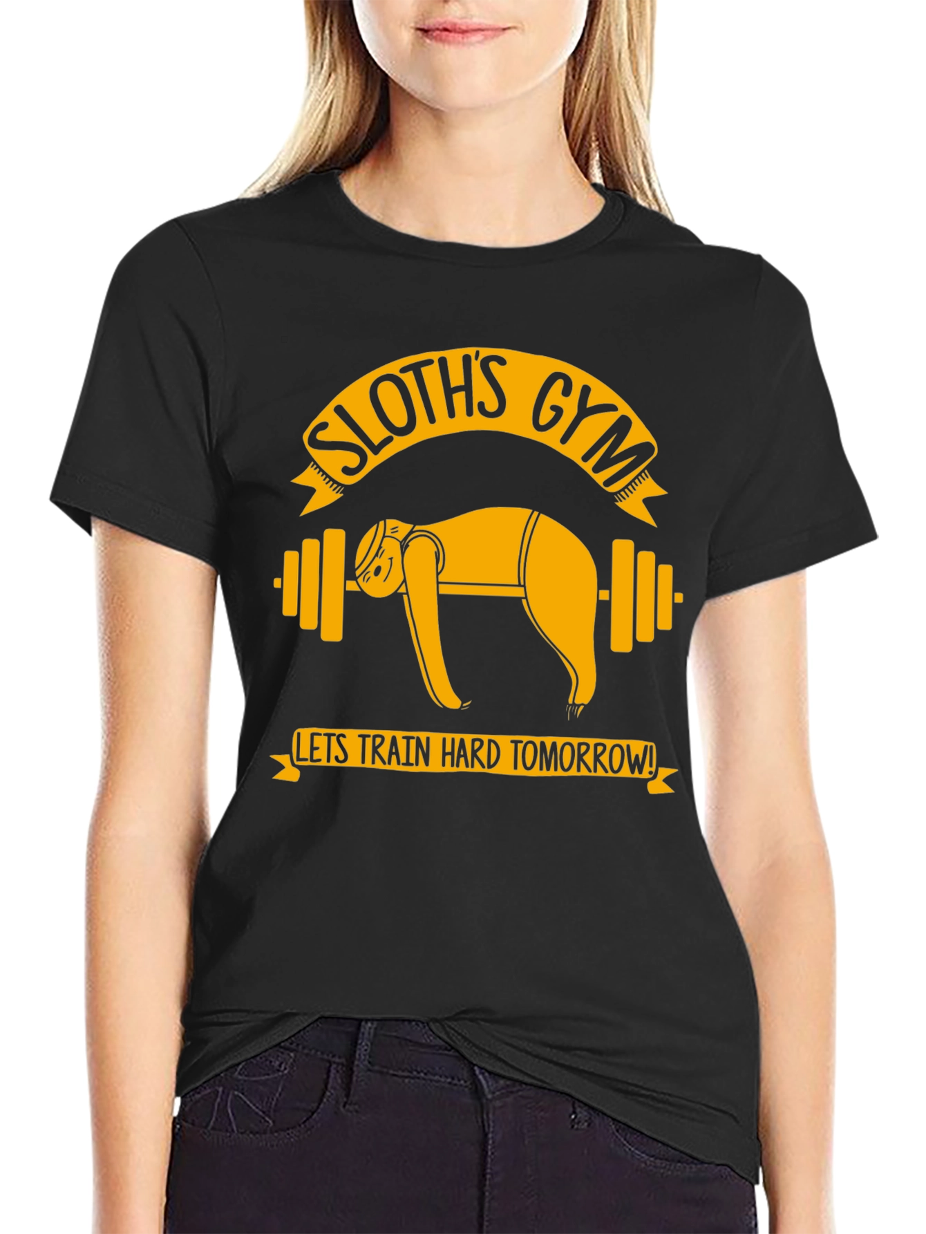 Sloths Gym T-Shirt - Funny Workout Tee