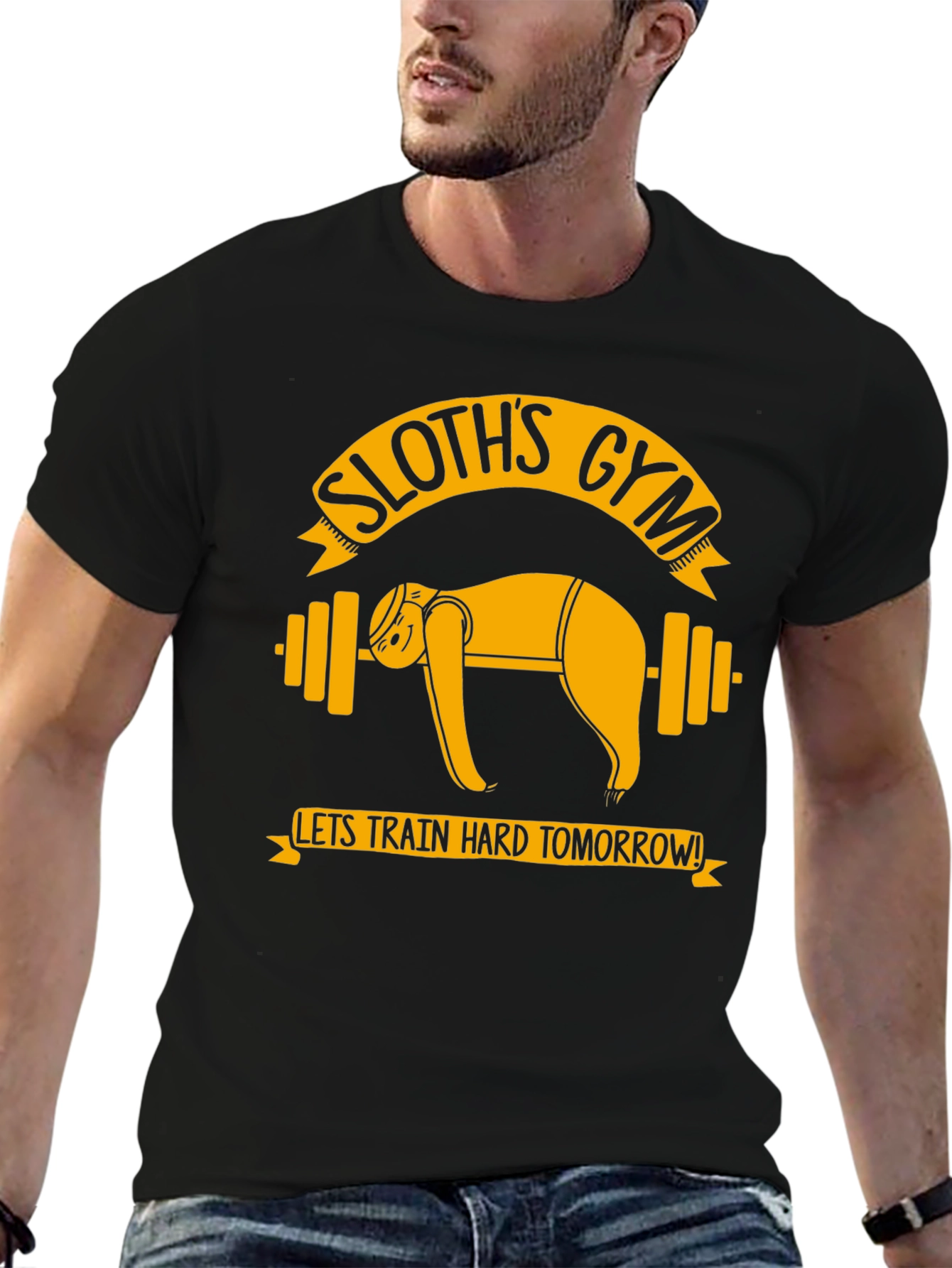 Sloths Gym T-Shirt - Funny Workout Tee