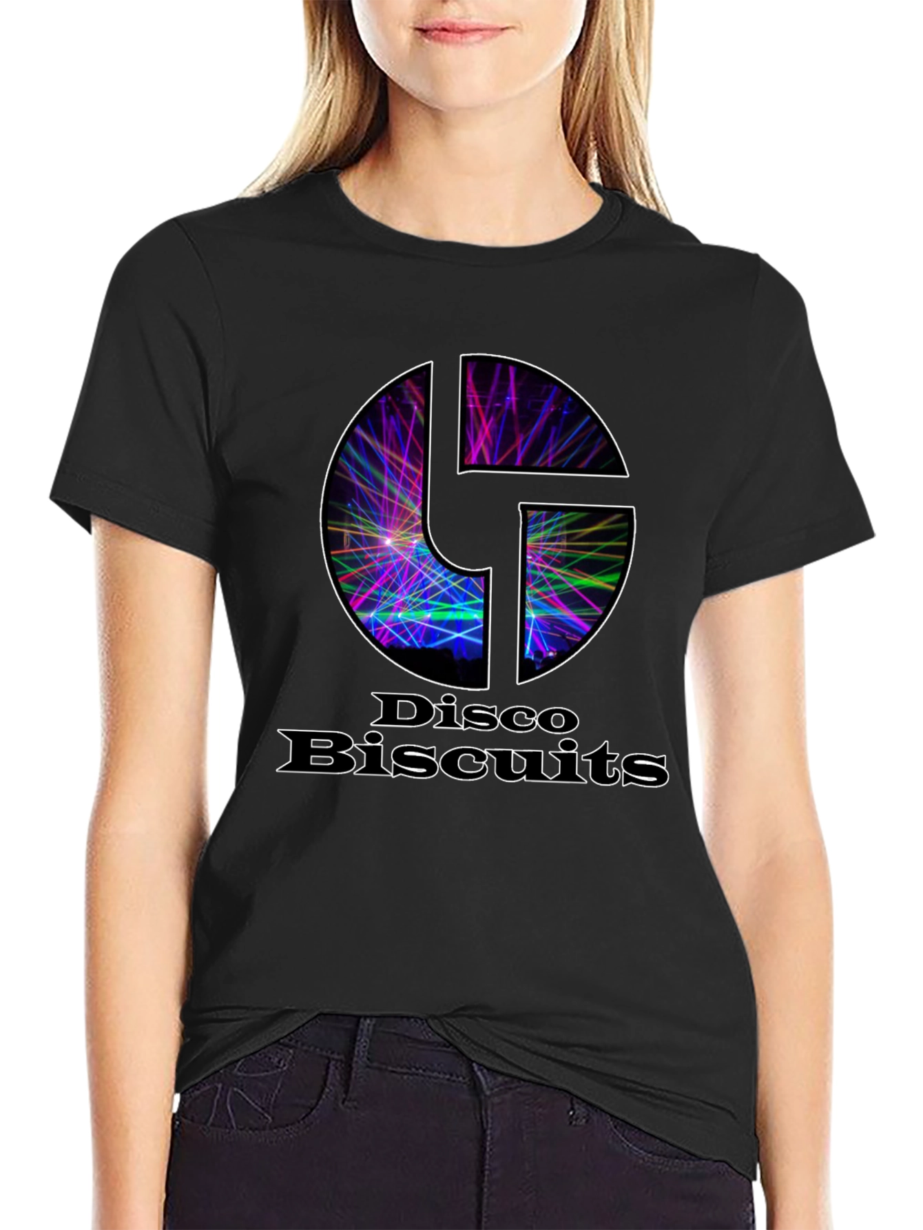 Disco Biscuits T-Shirt - Black Graphic Tee