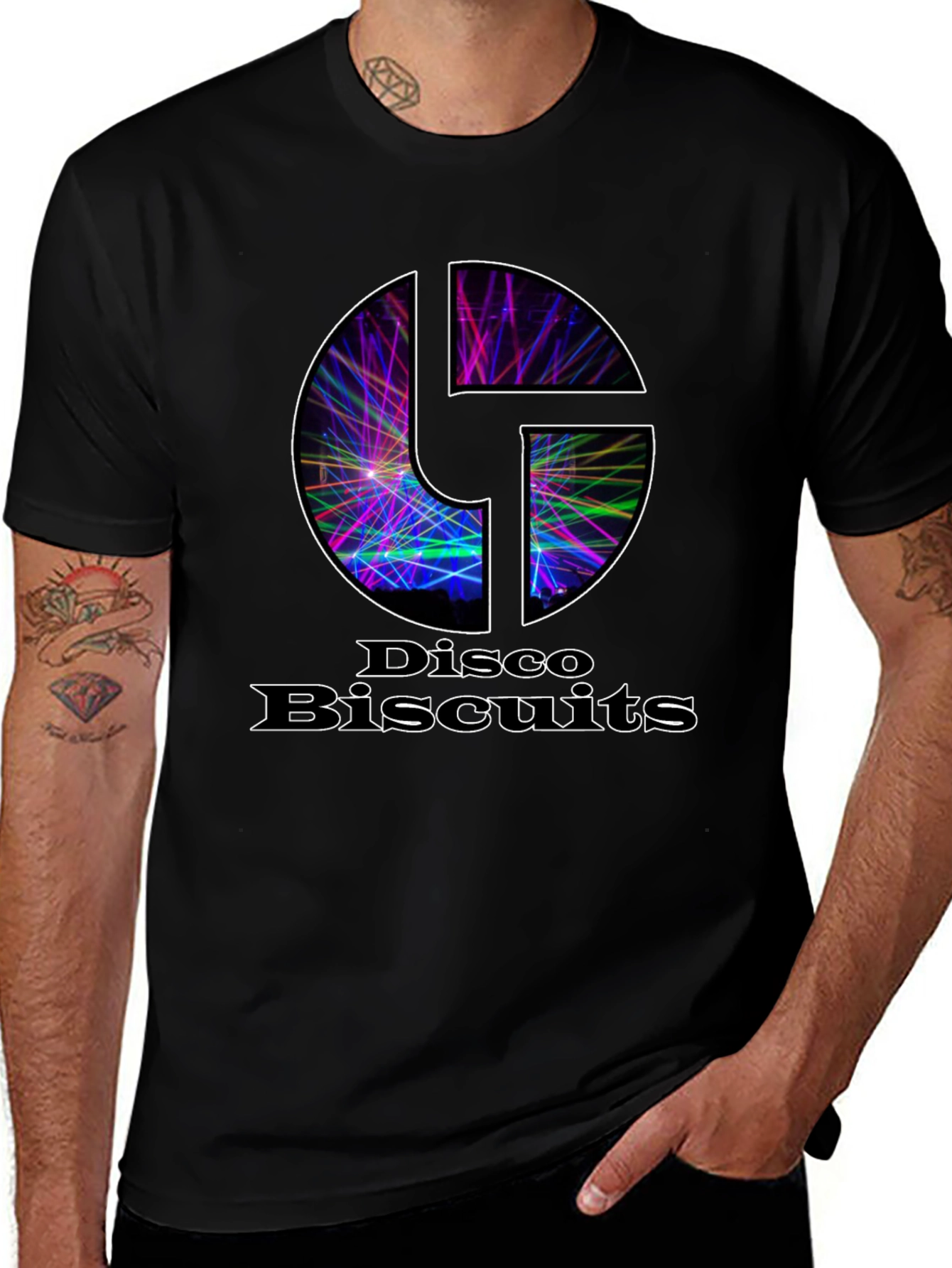 Disco Biscuits T-Shirt - Black Graphic Tee