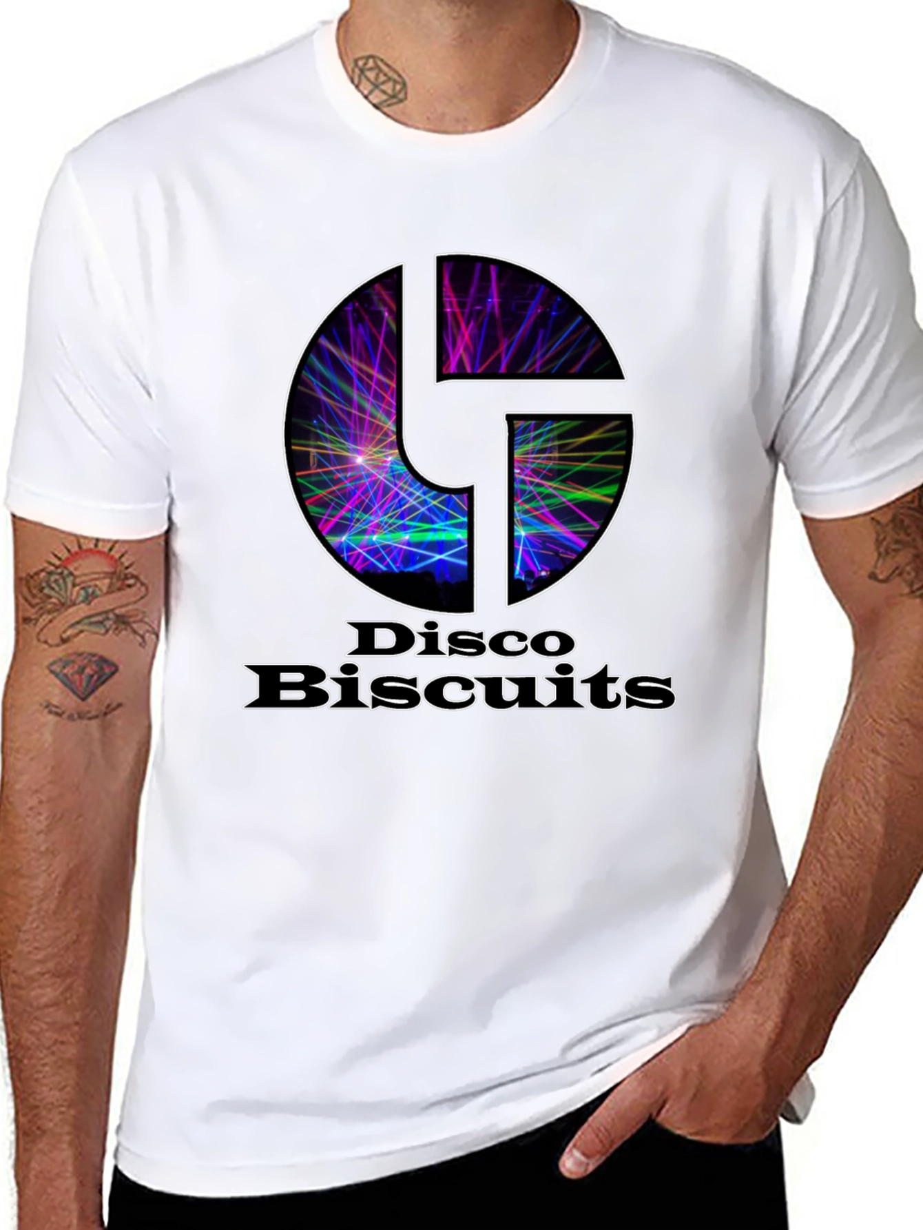 Disco Biscuits T-Shirt - Black Graphic Tee